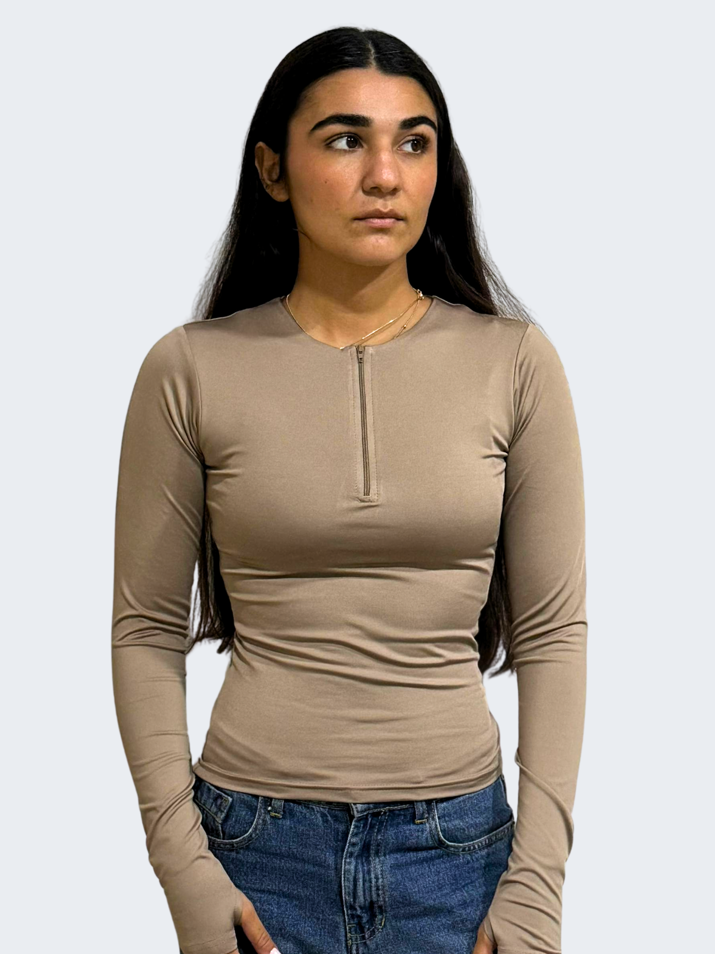 ZIPPER LONG SLEEVE