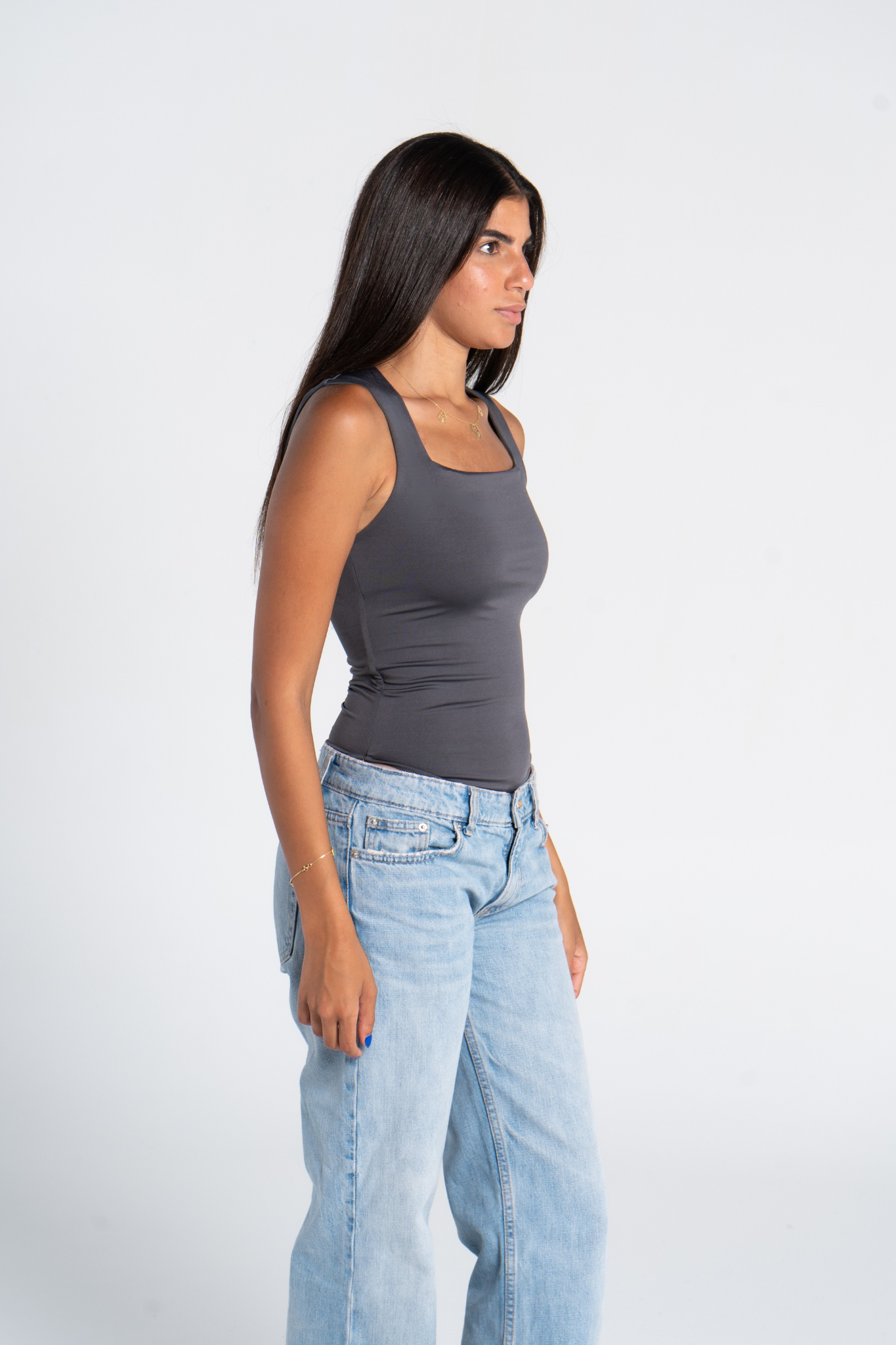 SQUARE NECK BODYSUIT