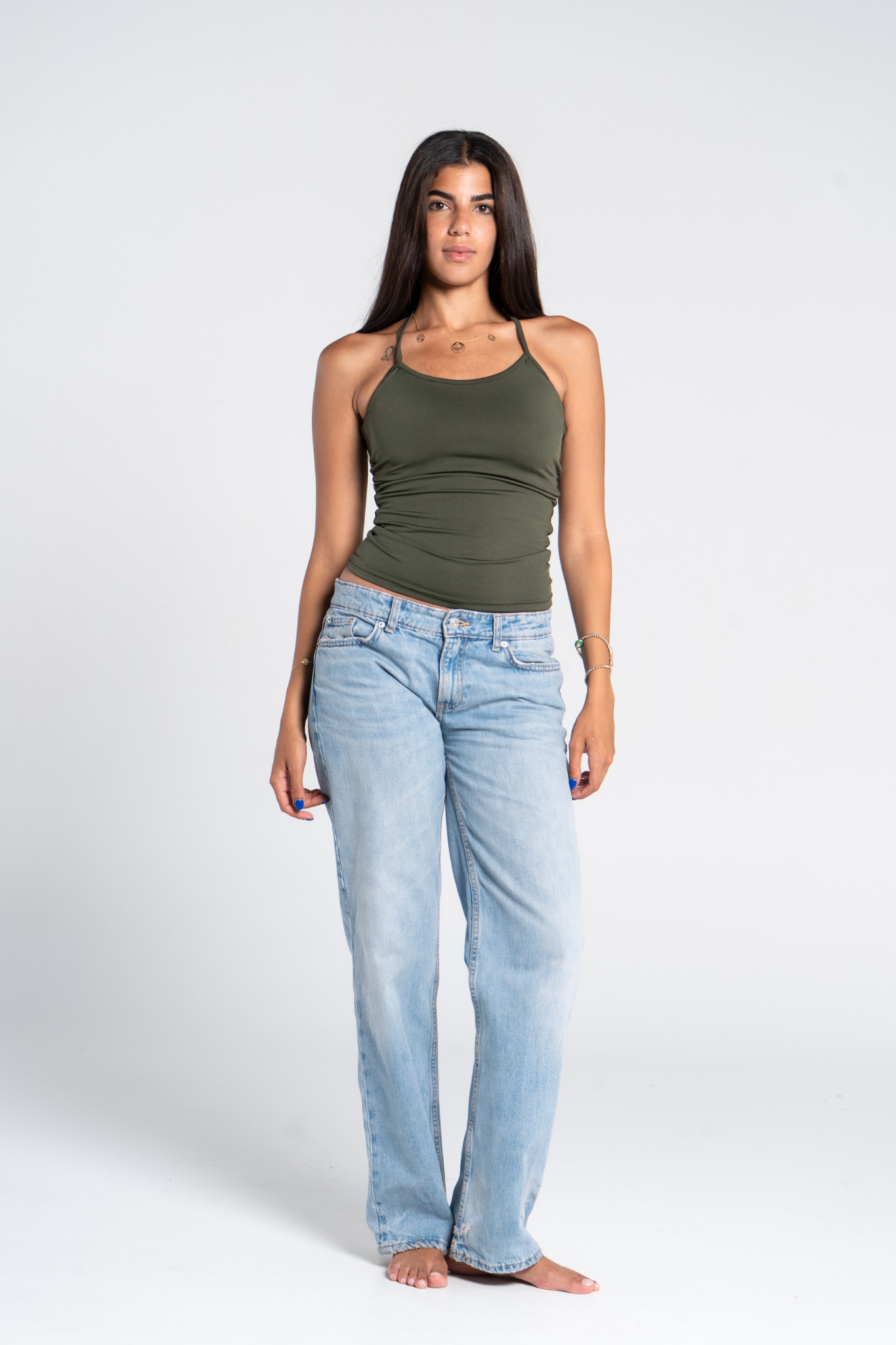 HALTER TIE TOP