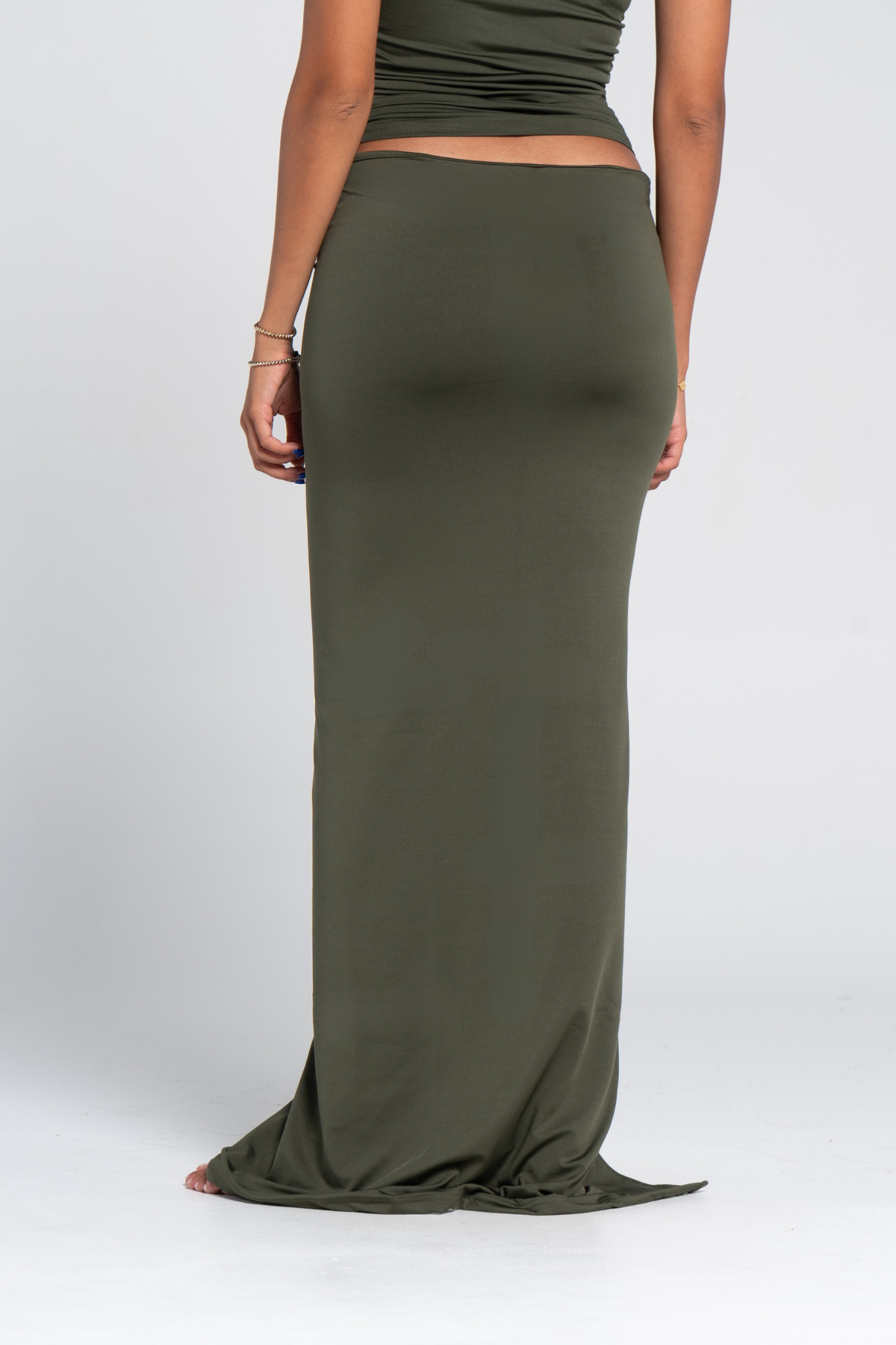 RUSHED SKIRT