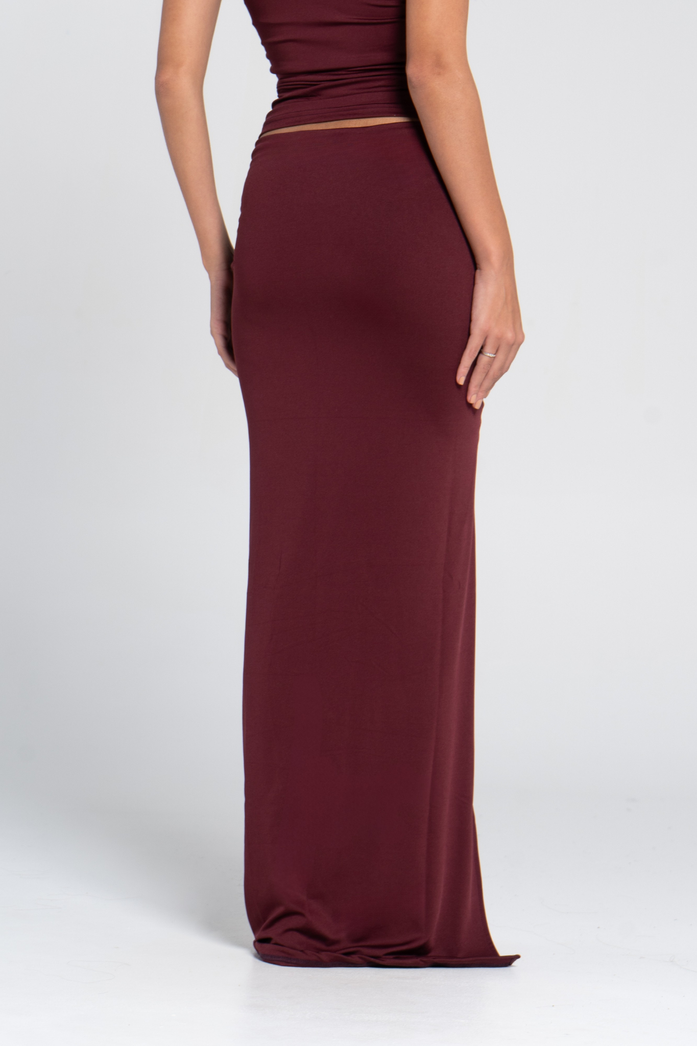 RUSHED SKIRT
