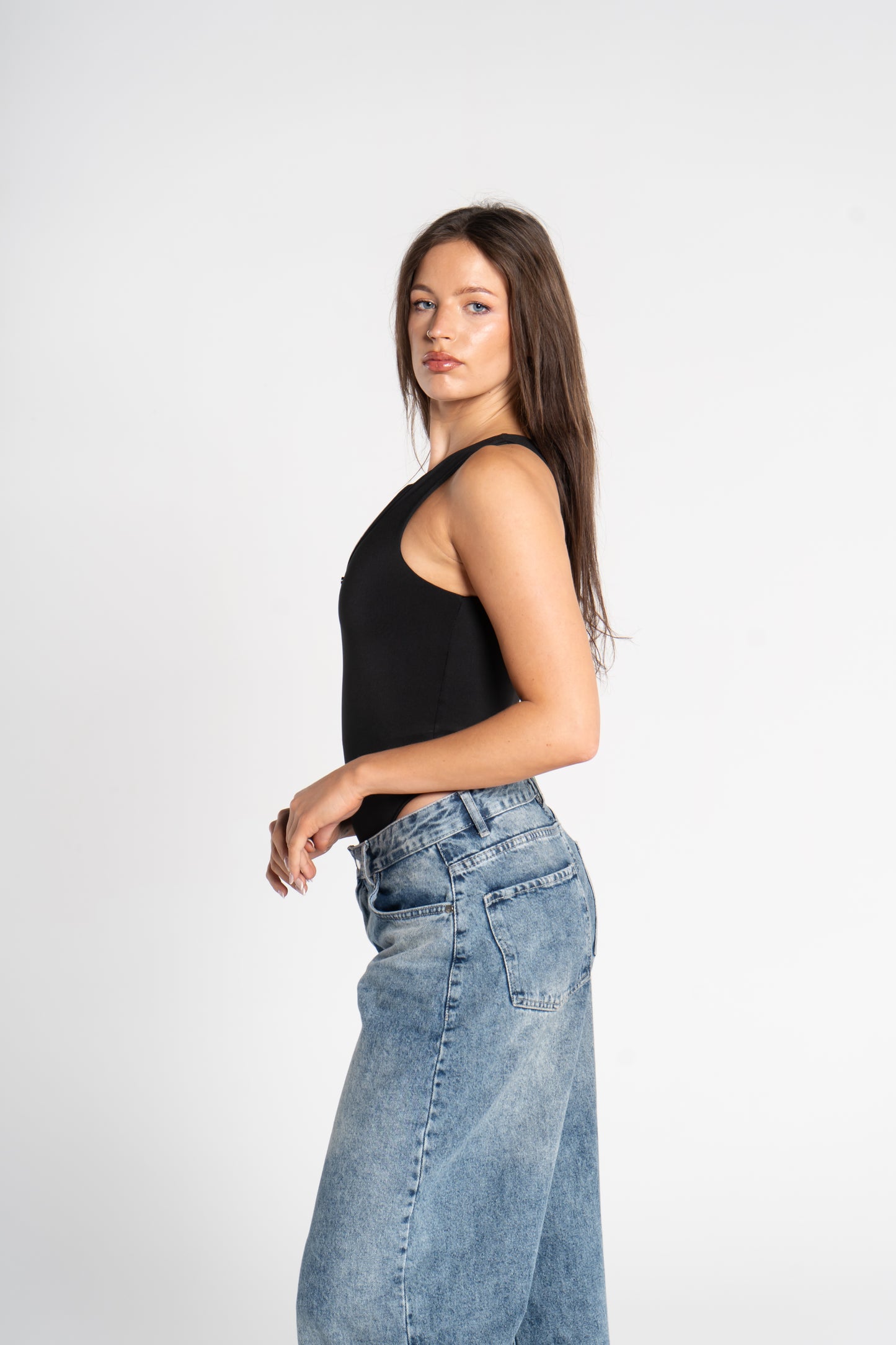 ZIPPER BODYSUIT