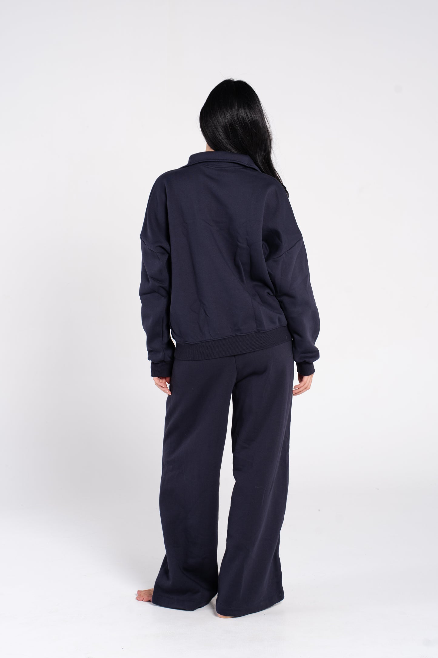 (EXTRA) HIGH NECK ZIPPER SWEAT SHIRT