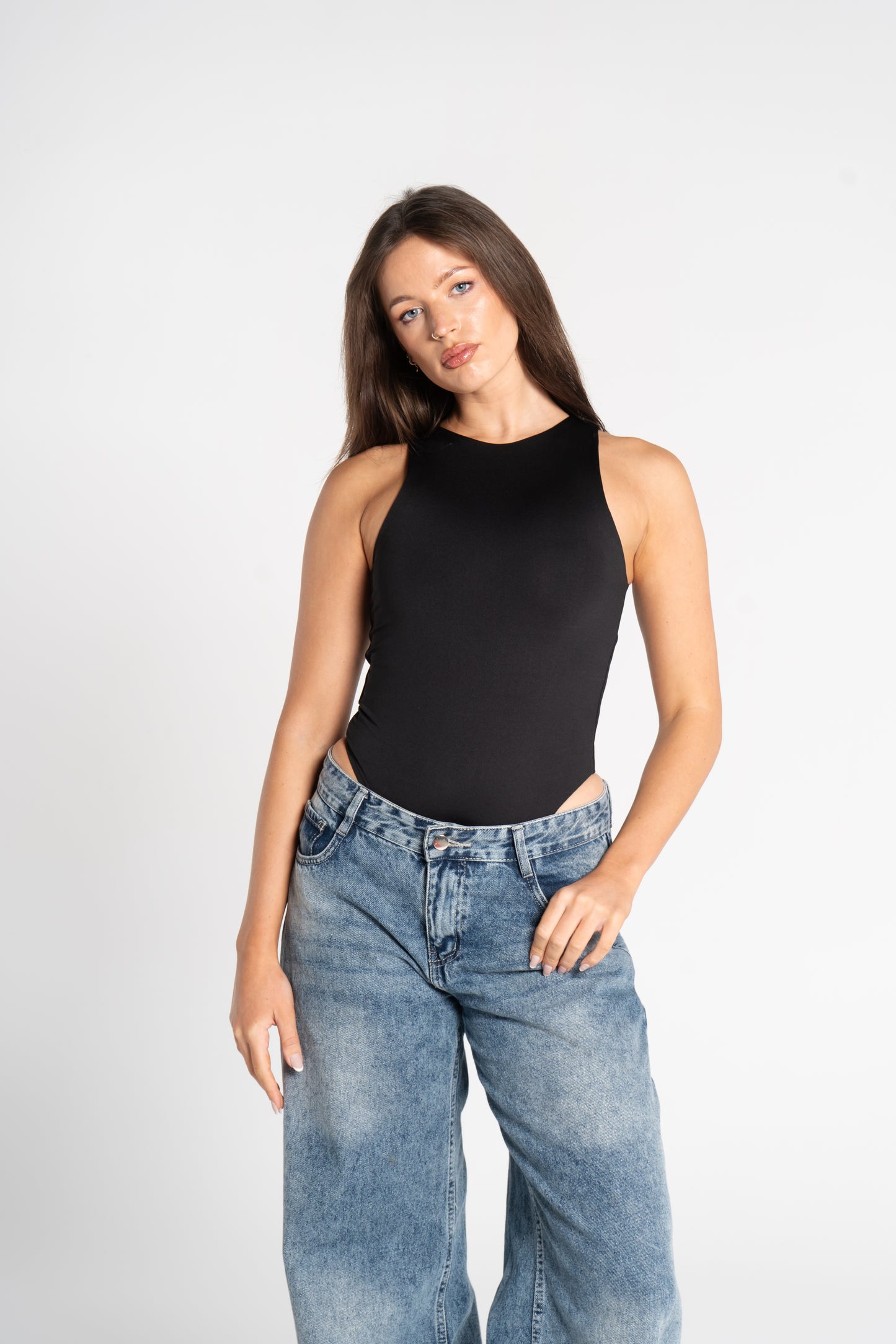 ROUND NECK BODYSUIT