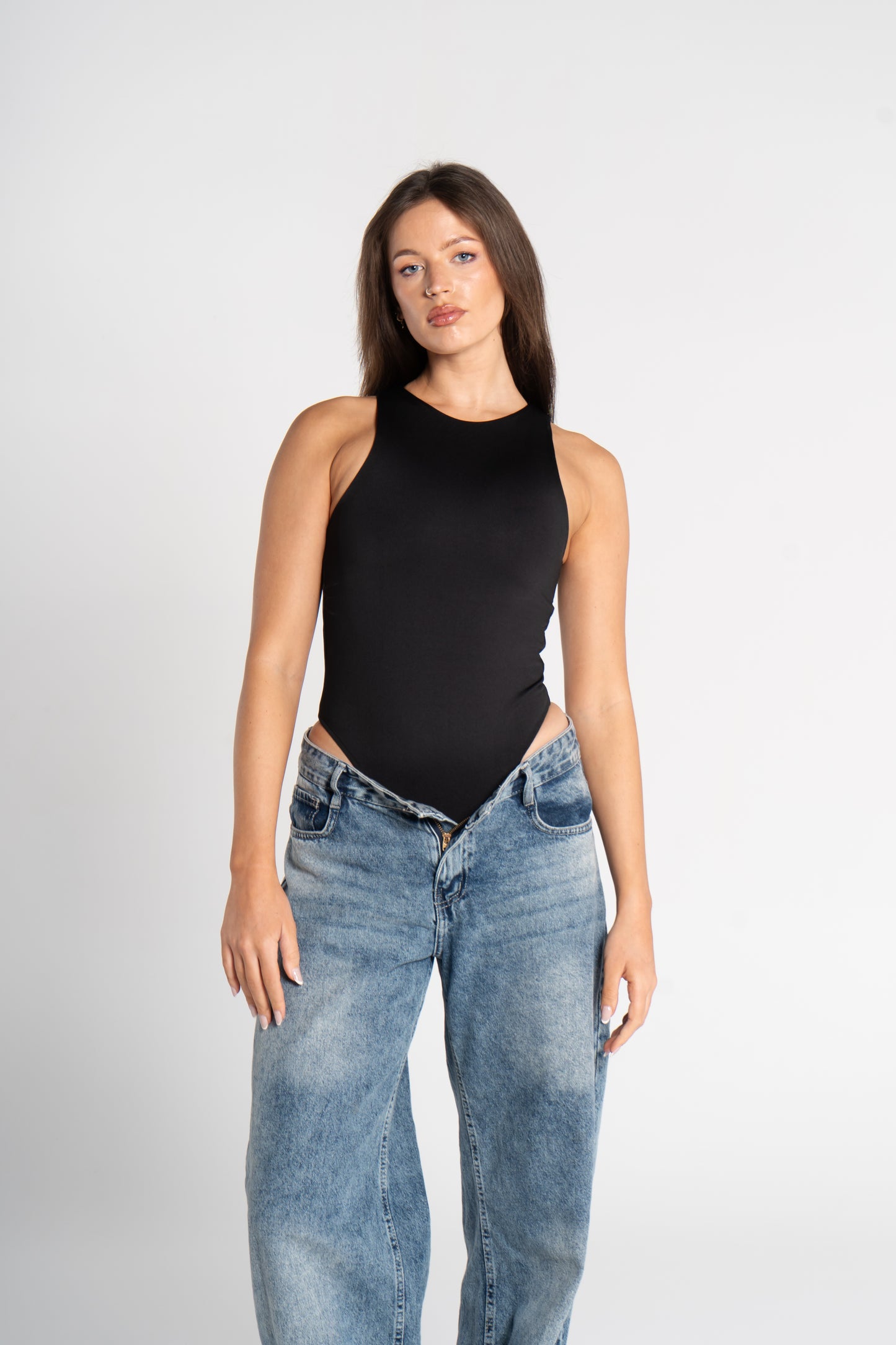 ROUND NECK BODYSUIT