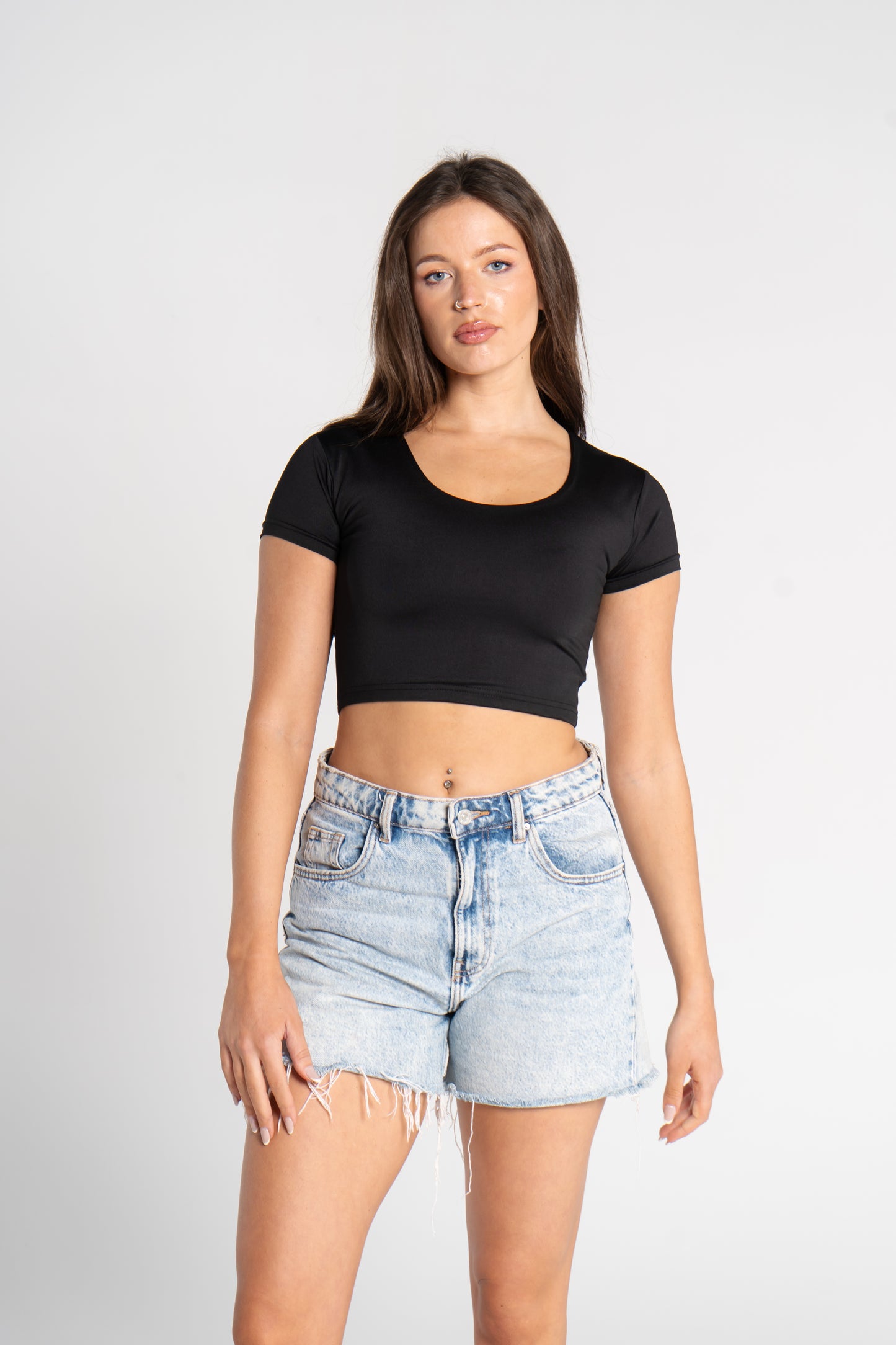 CROPPED WIDE NECK