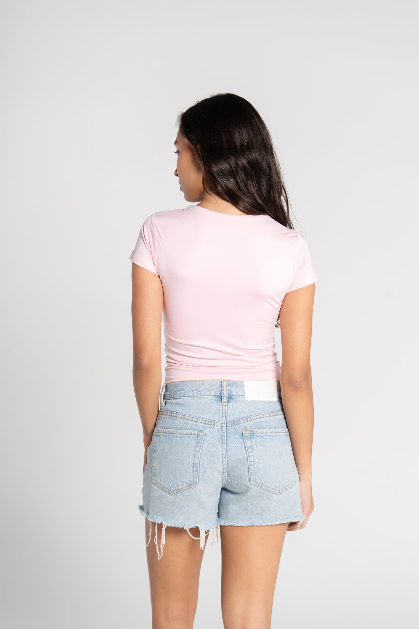 ROUND NECK SHORT SLEEVE        ( COLORS )