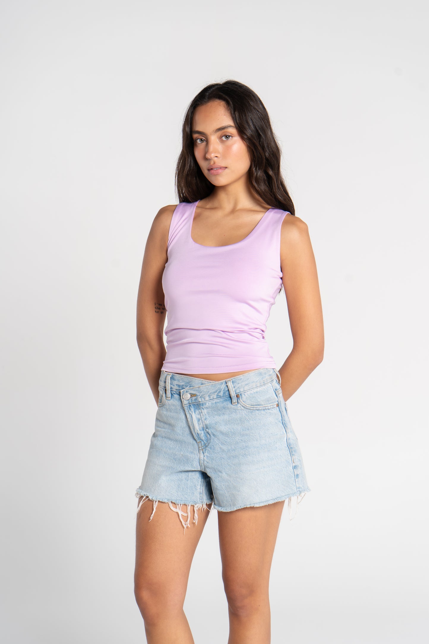 TANK TOP WIDE NECK ( COLORS )