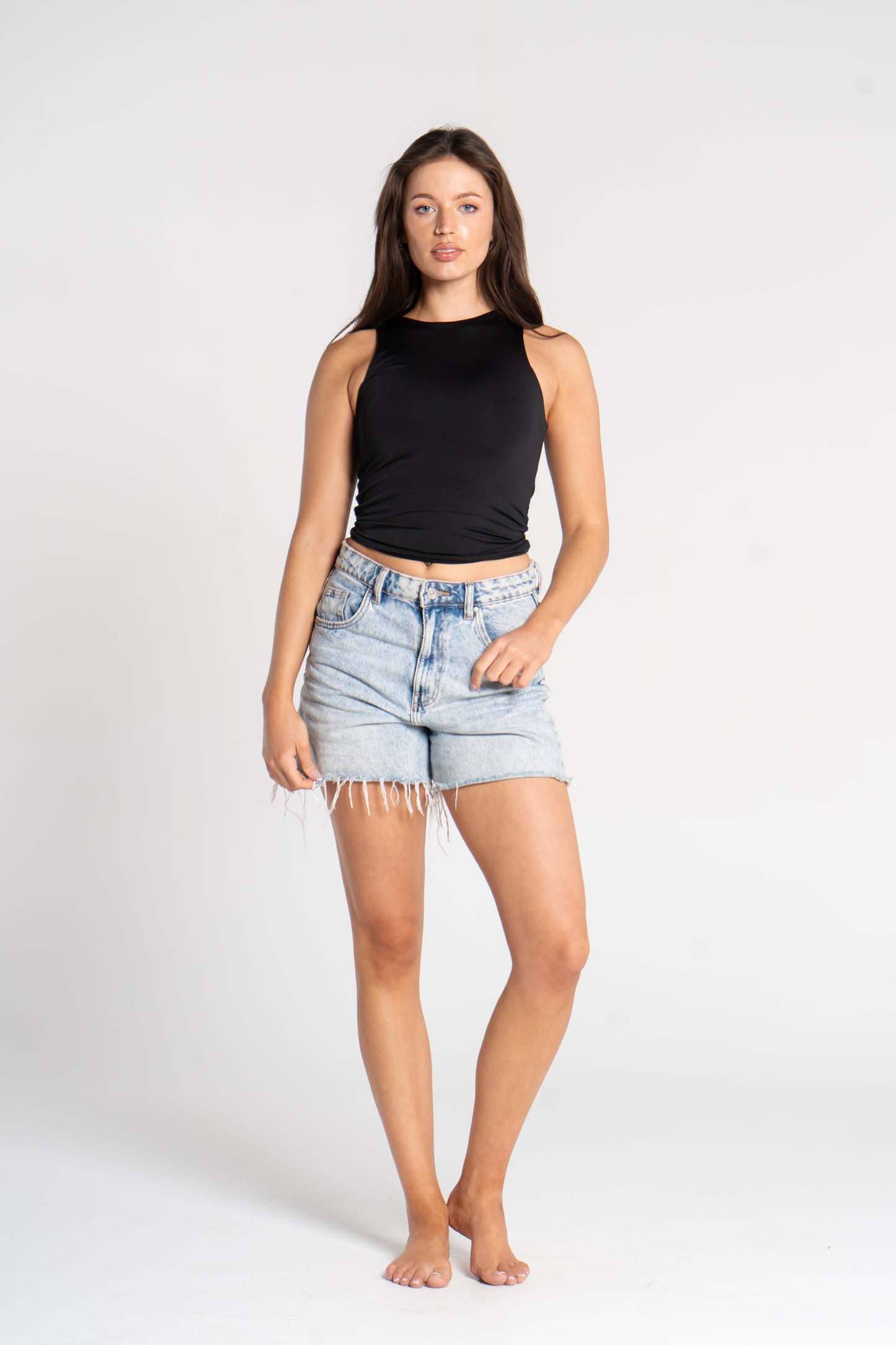 ROUND NECK TANK TOP
