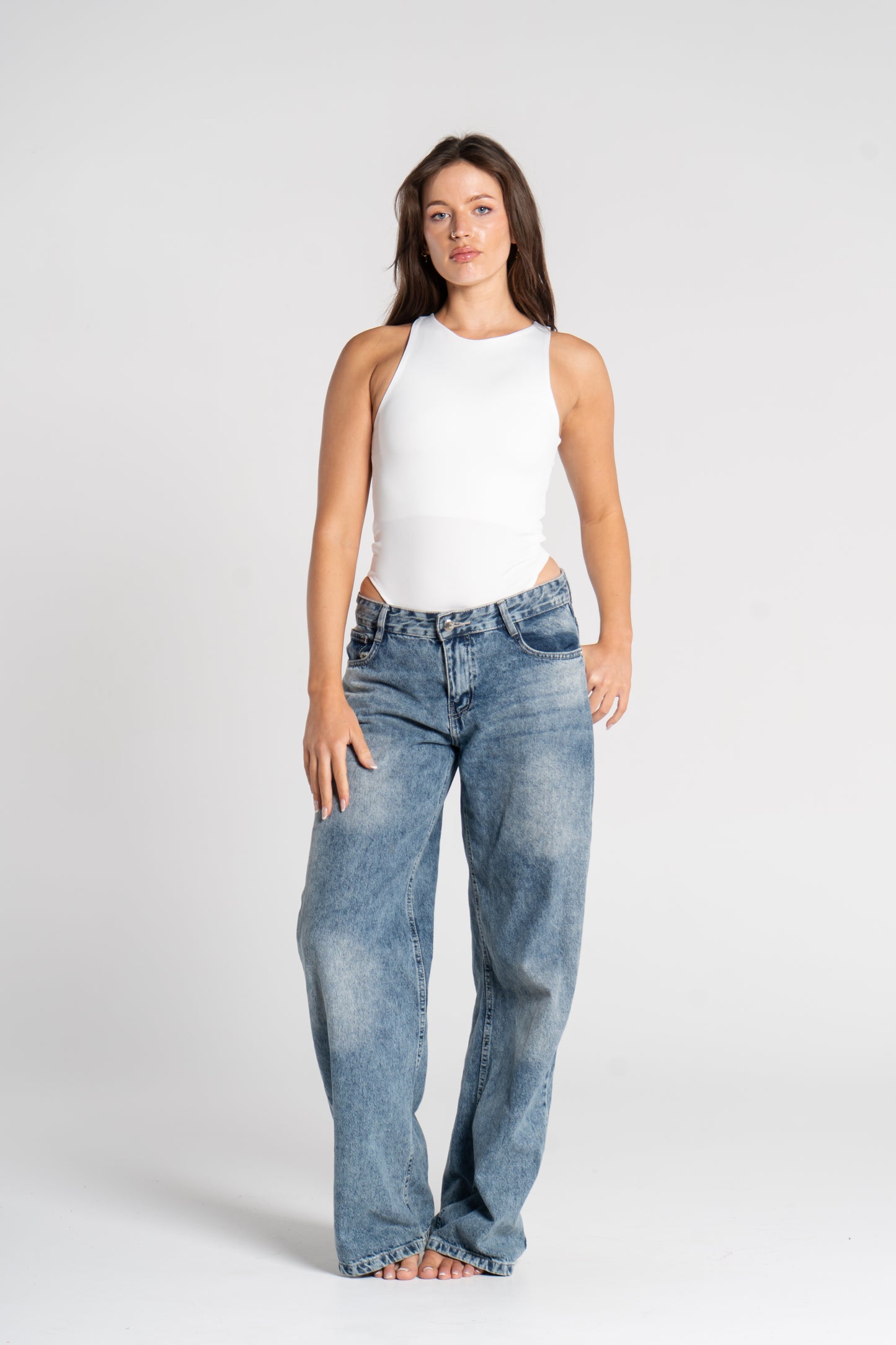 ROUND NECK BODYSUIT