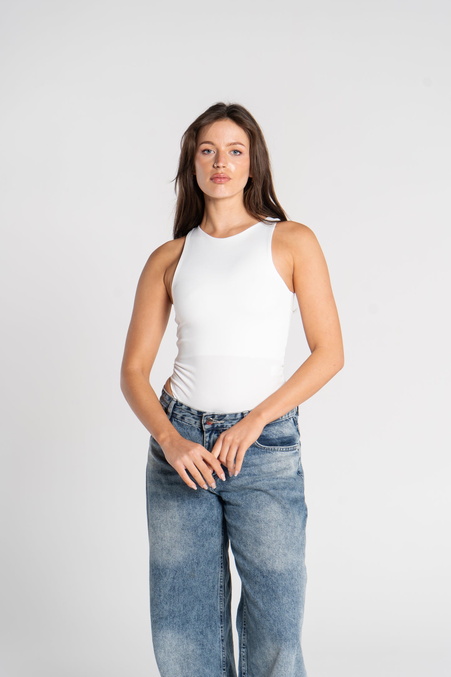 ROUND NECK BODYSUIT