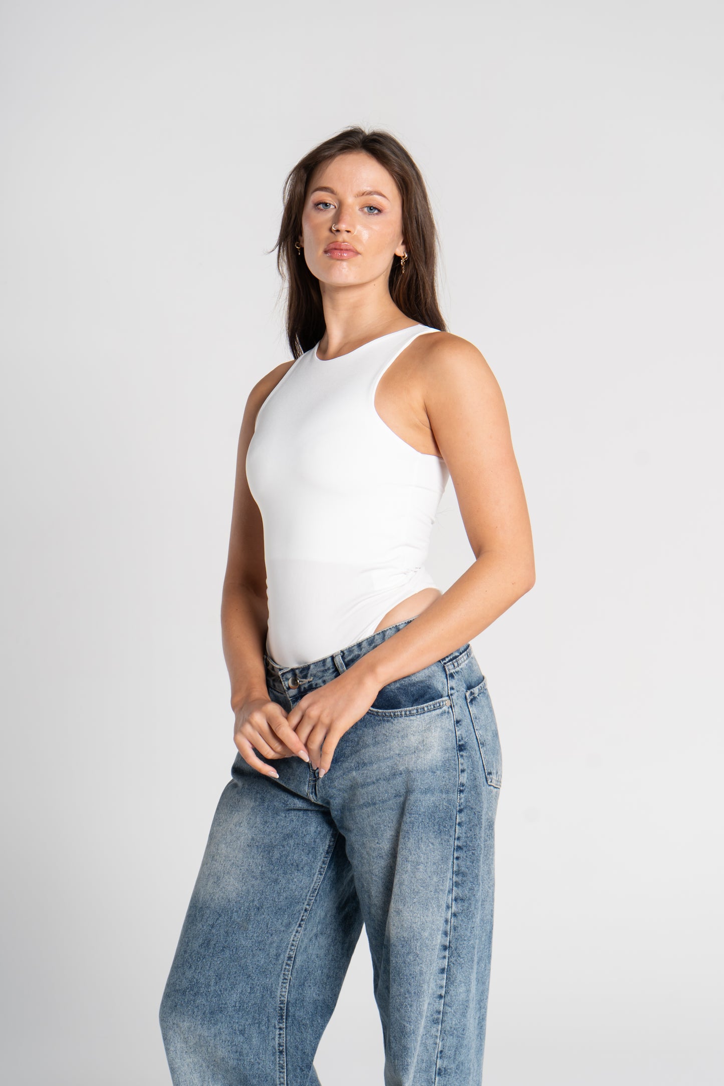 ROUND NECK BODYSUIT