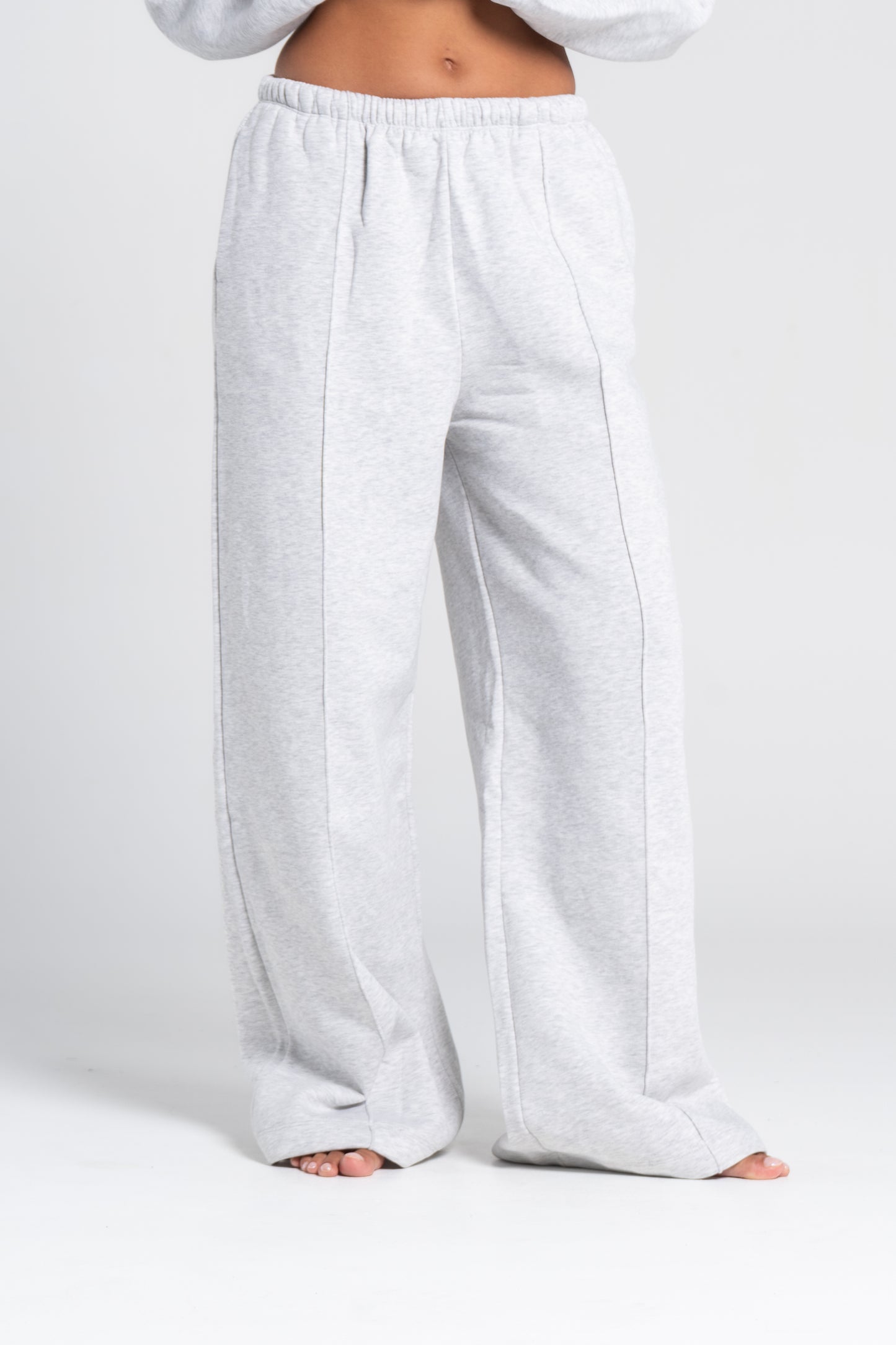 STRAIGHT LEG PANTS WITH LINES