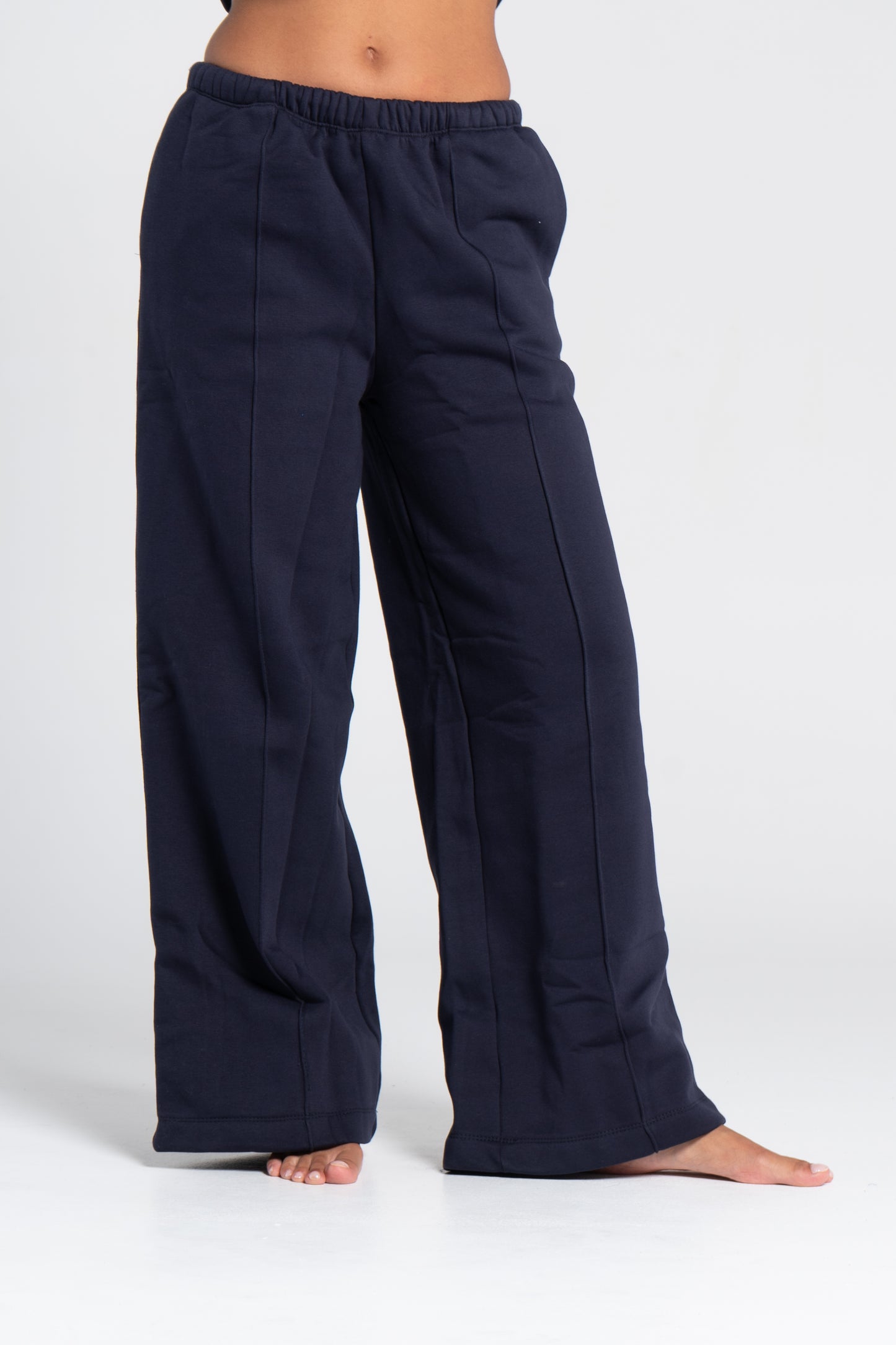 STRAIGHT LEG PANTS WITH LINES
