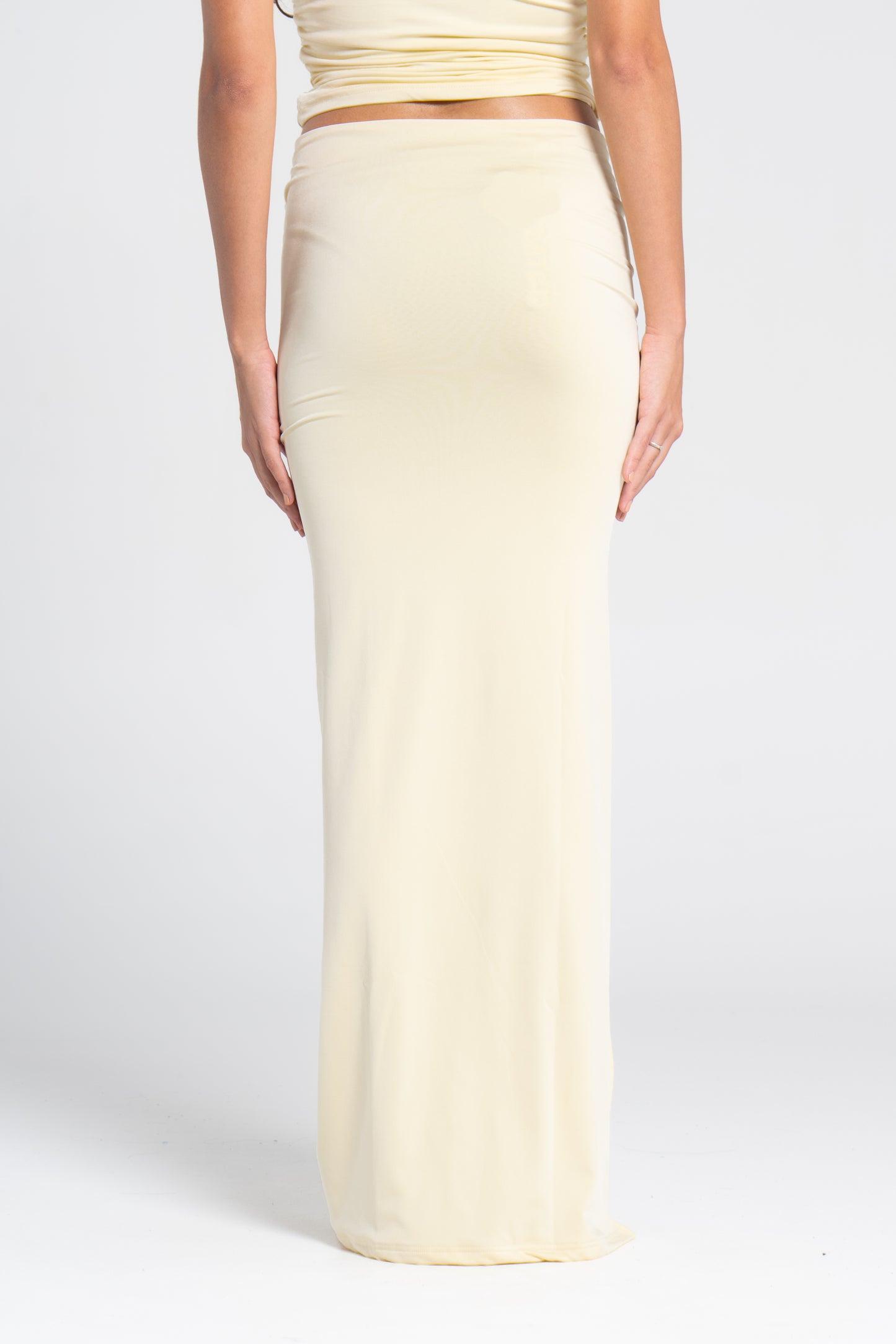 RUSHED SKIRT