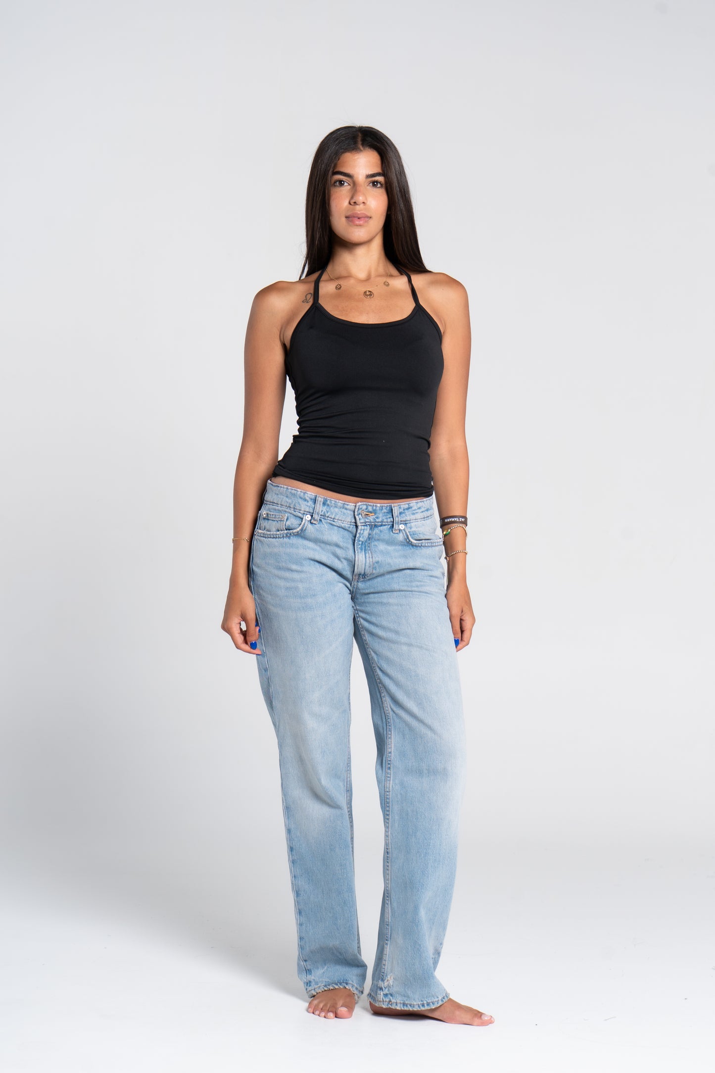 HALTER TIE TOP