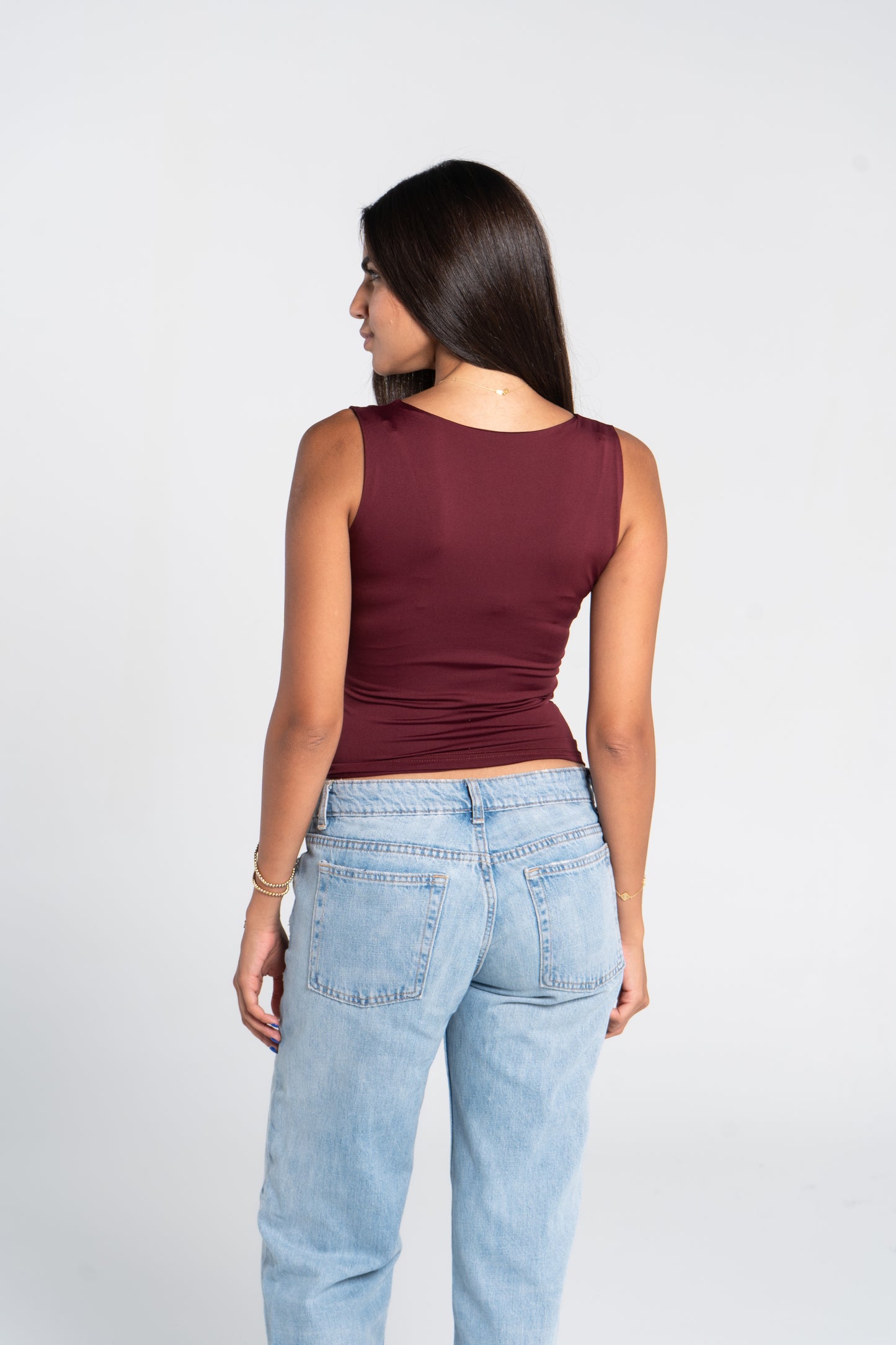 TANK TOP WIDE NECK ( COLORS )