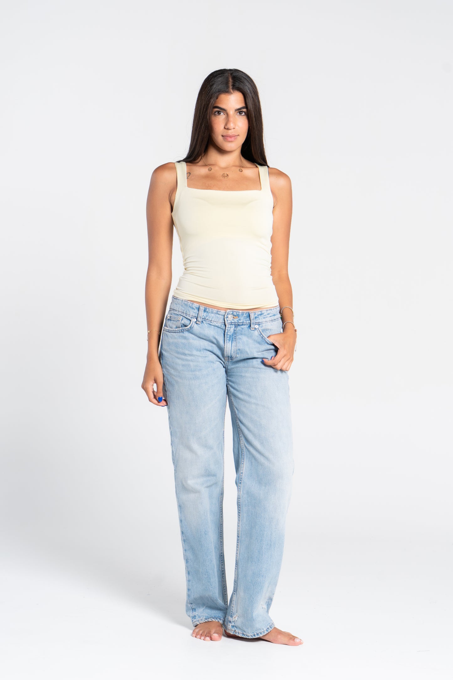 SQUARE NECK TANK TOP