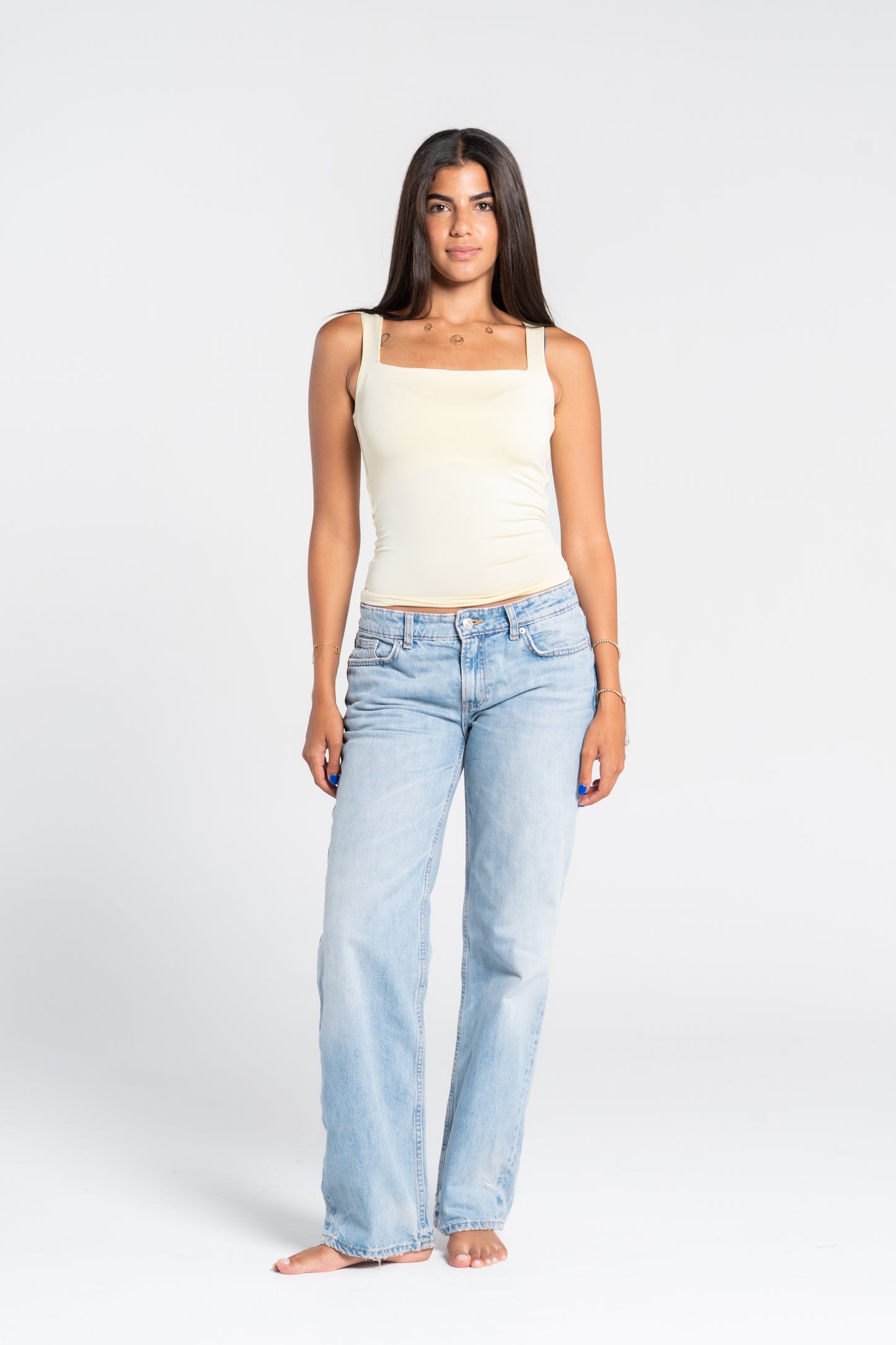 SQUARE NECK TANK TOP