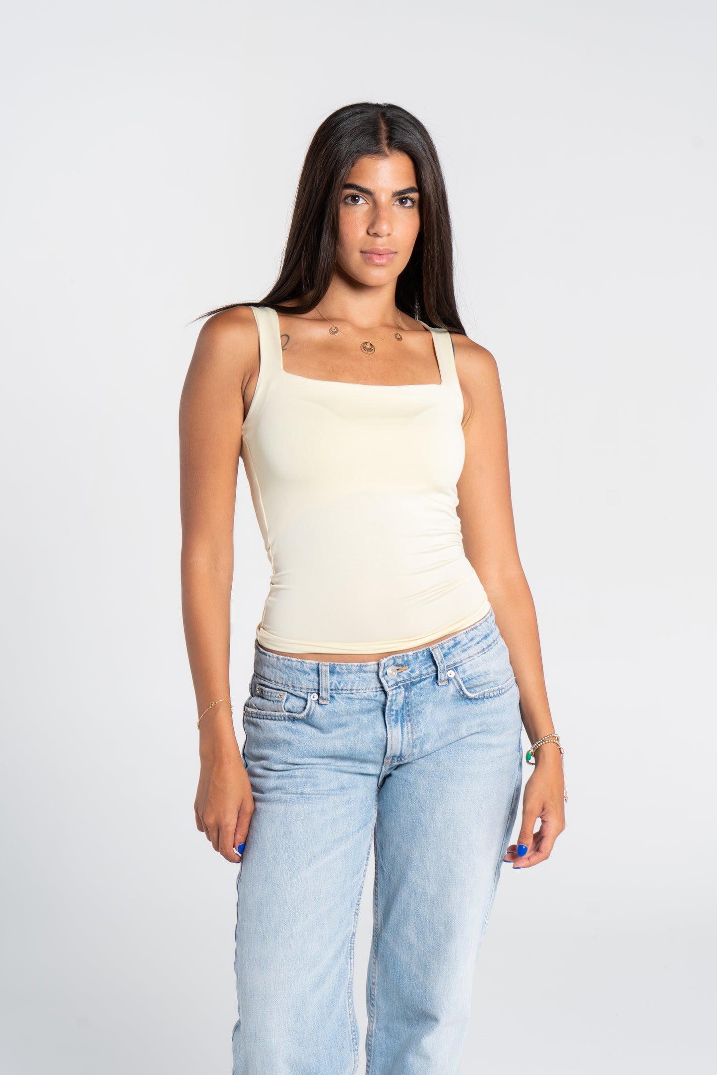 SQUARE NECK TANK TOP