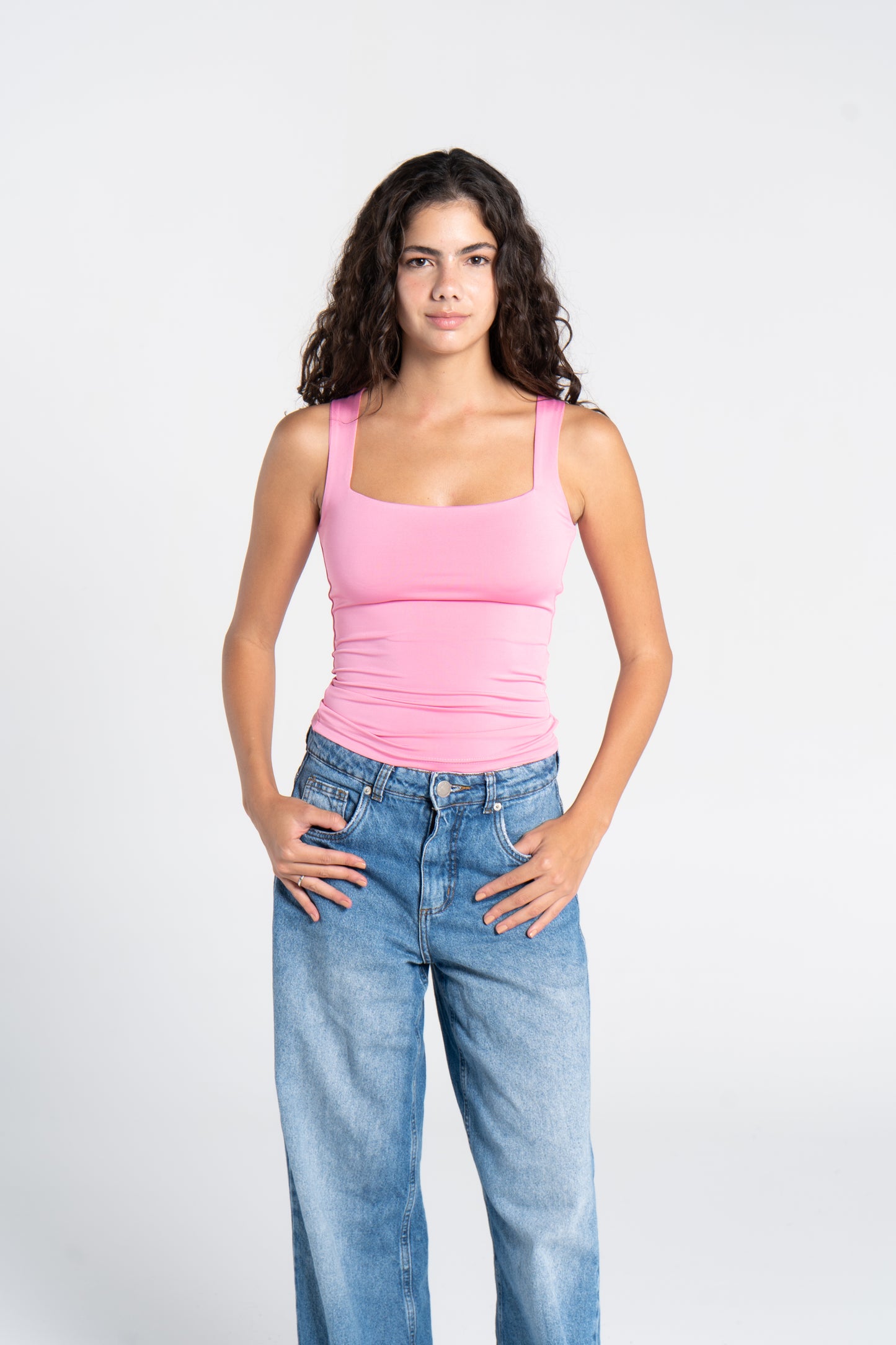 SQUARE NECK TANK TOP