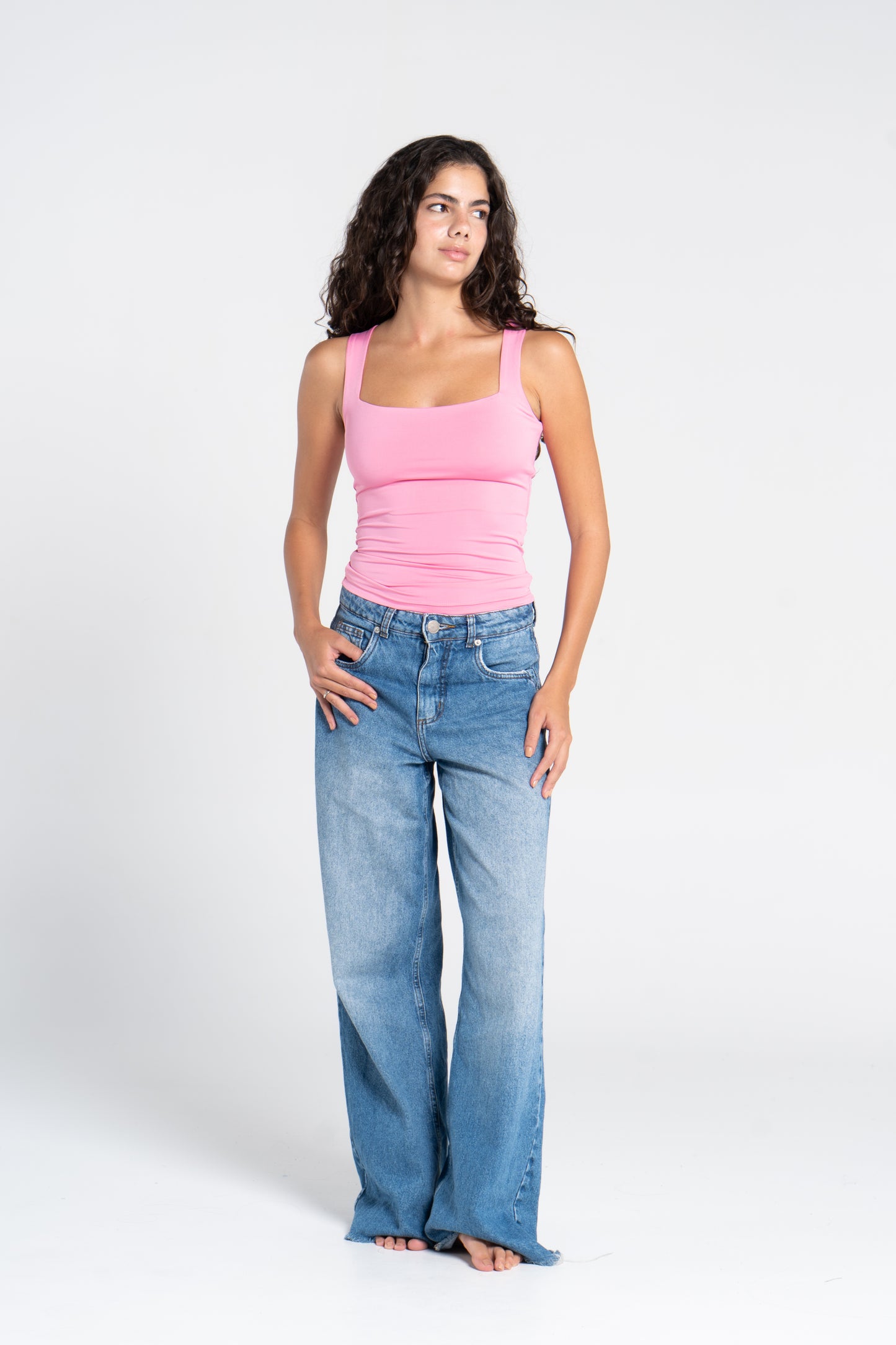 SQUARE NECK TANK TOP