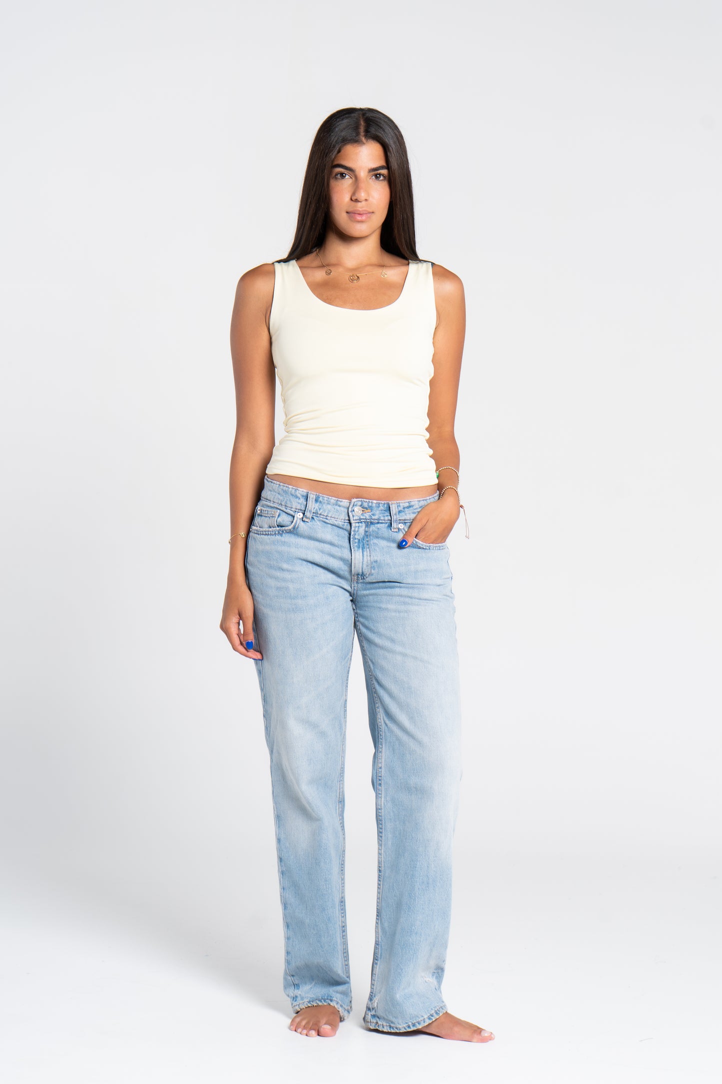 TANK TOP WIDE NECK ( COLORS )
