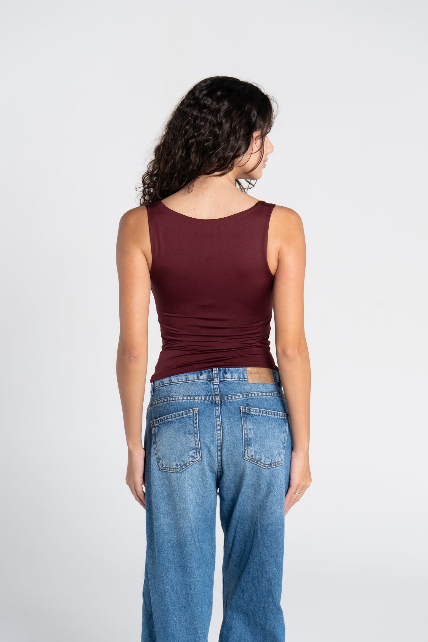 SQUARE NECK TANK TOP
