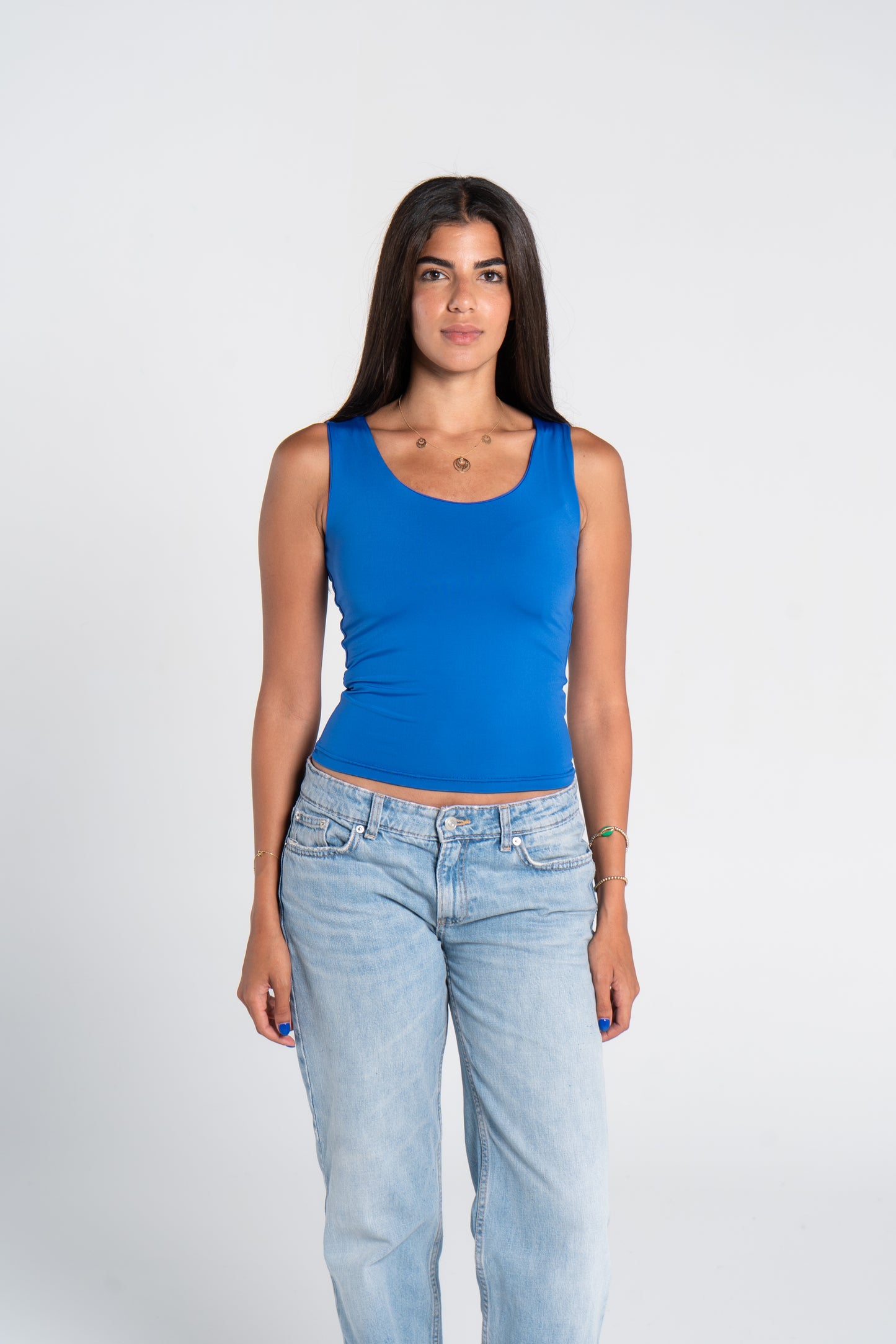 TANK TOP WIDE NECK ( COLORS )