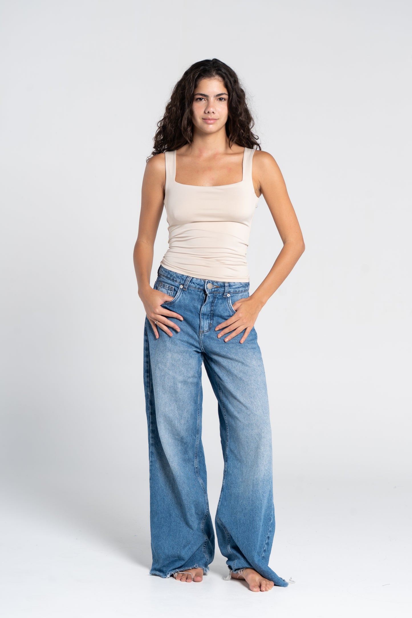 SQUARE NECK TANK TOP
