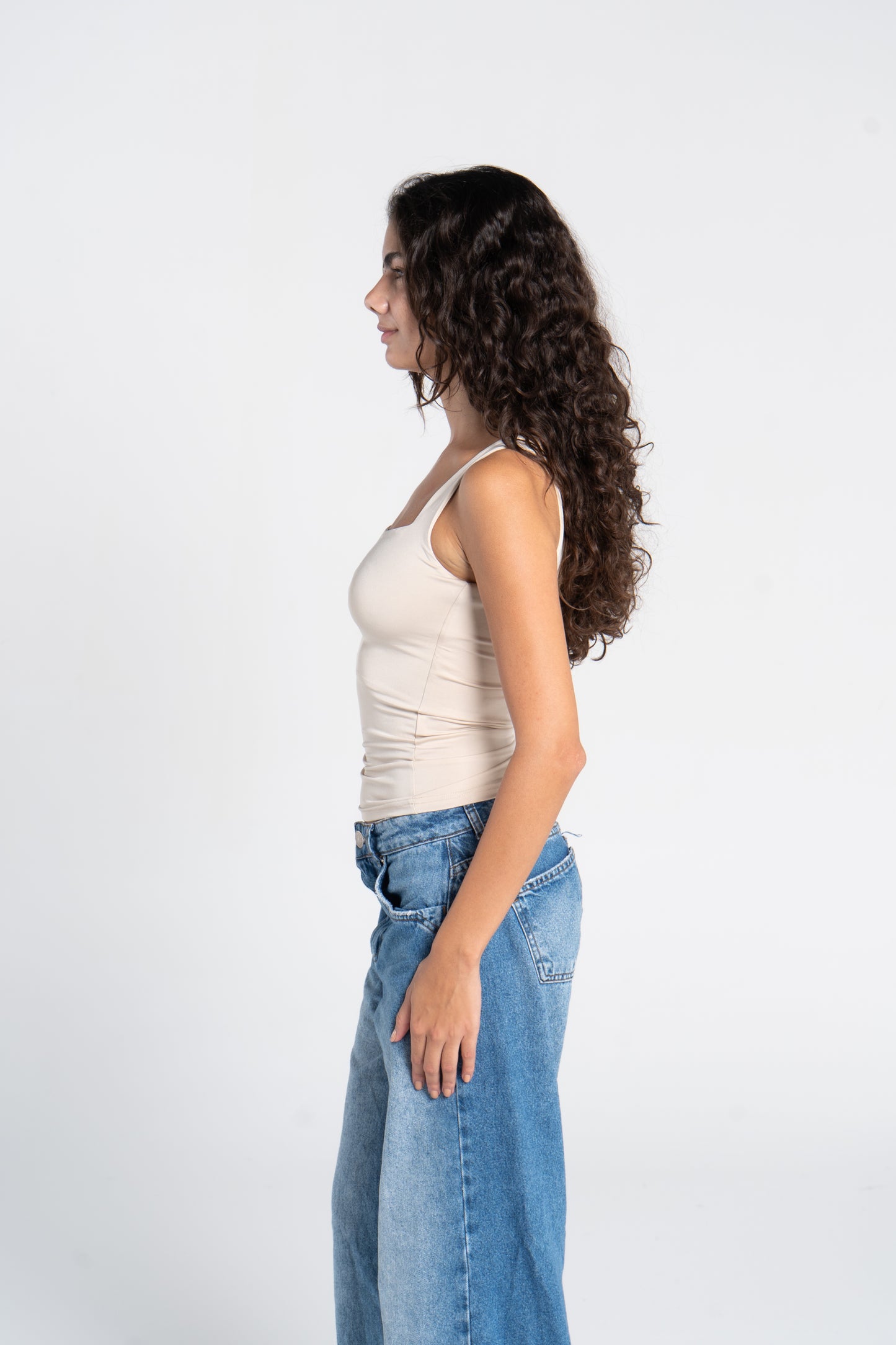 SQUARE NECK TANK TOP