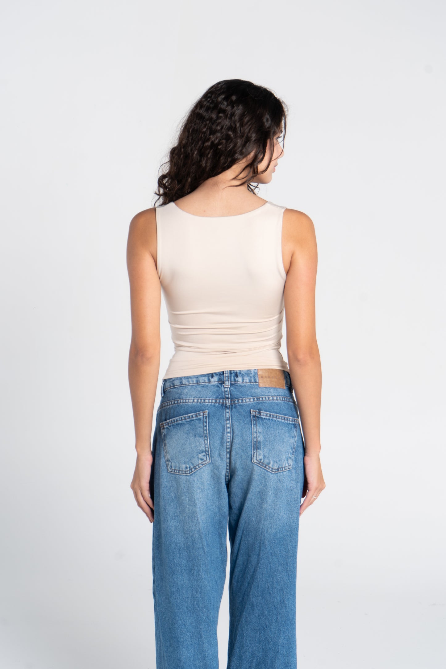 SQUARE NECK TANK TOP
