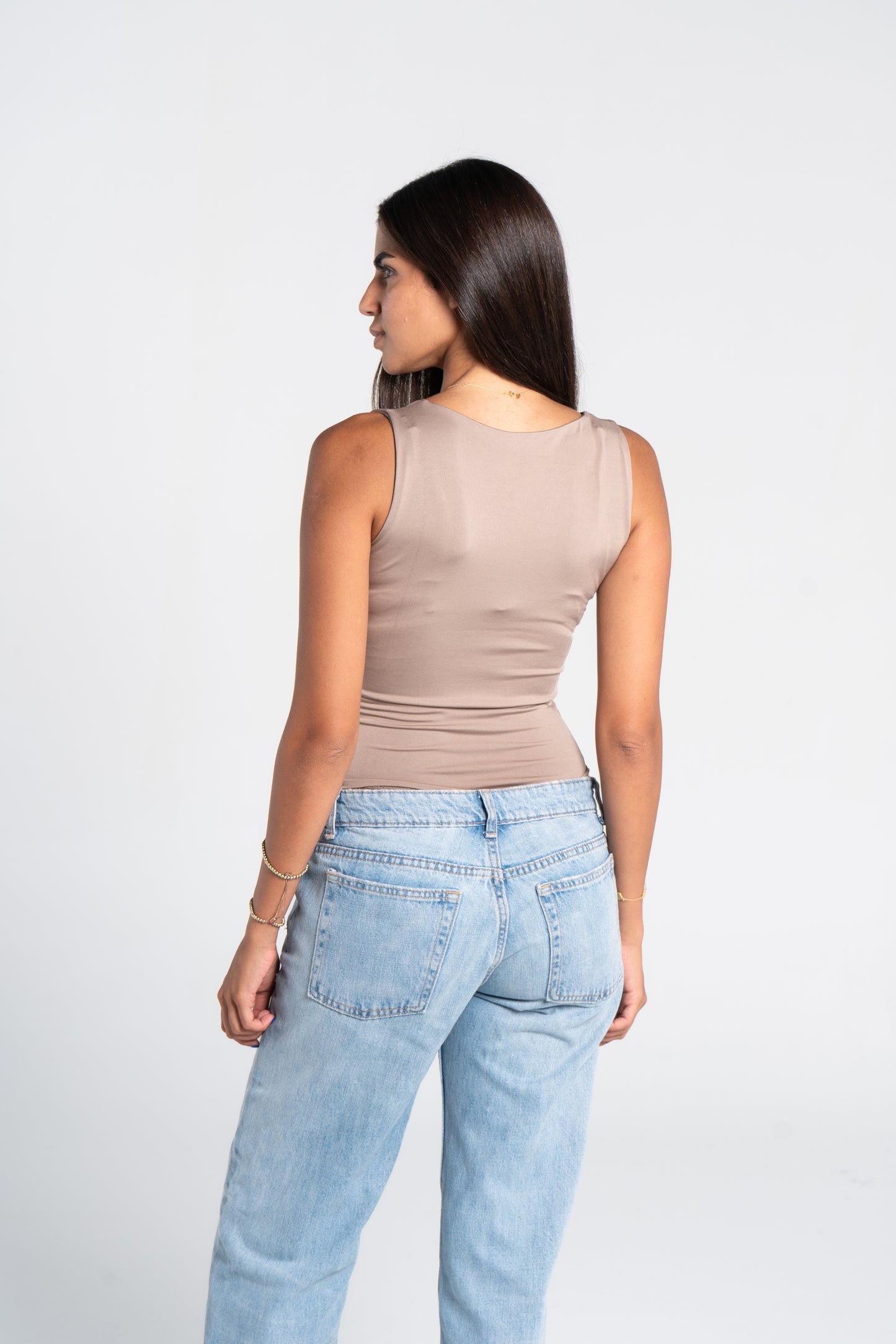 TANK TOP WIDE NECK ( COLORS )