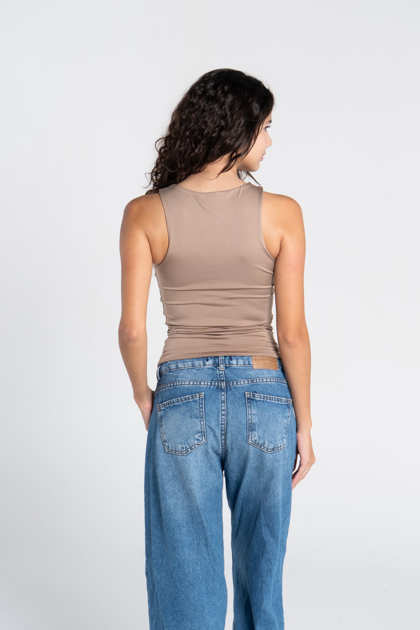 ROUND NECK TANK TOP