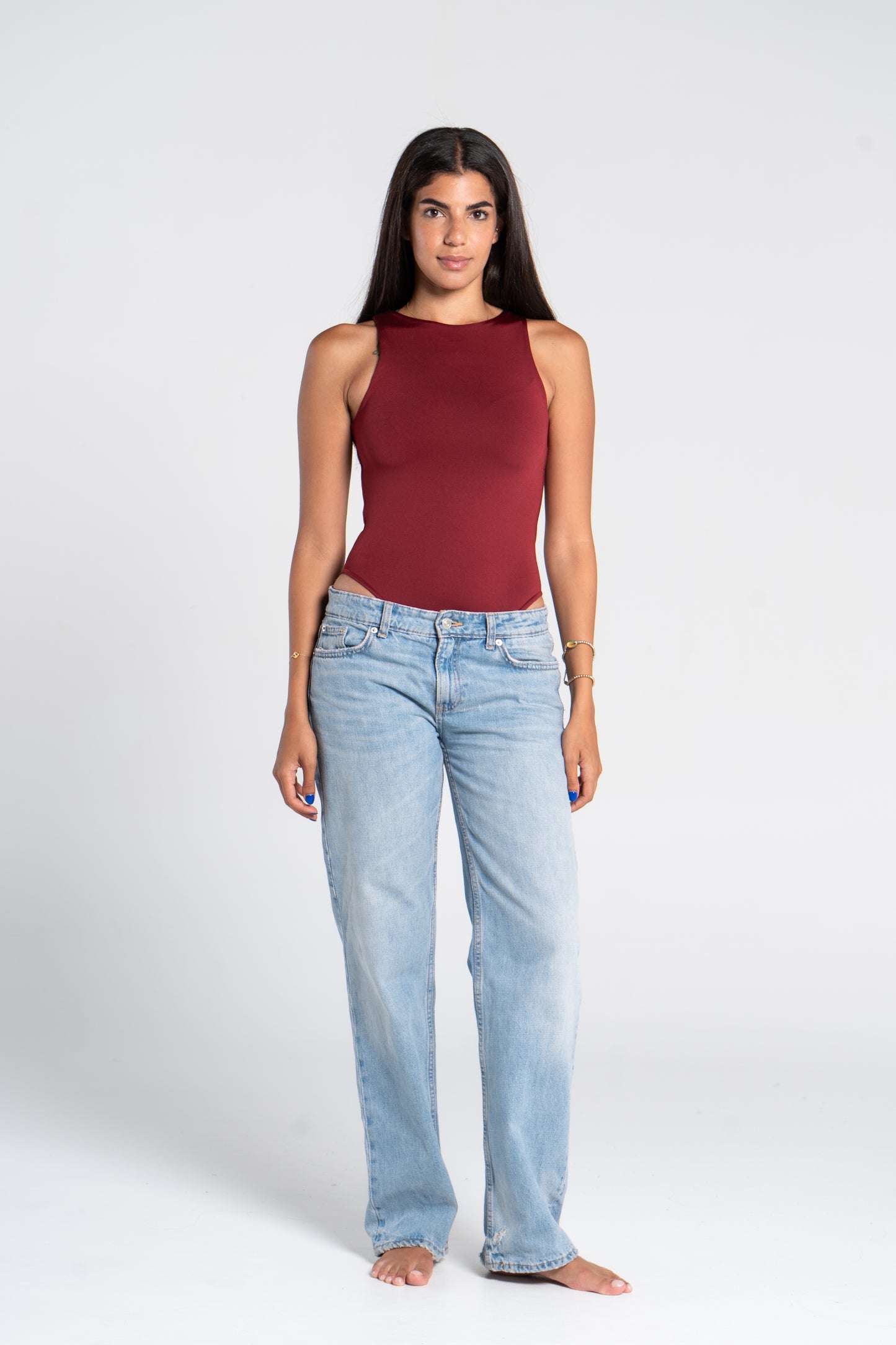 ROUND NECK BODYSUIT