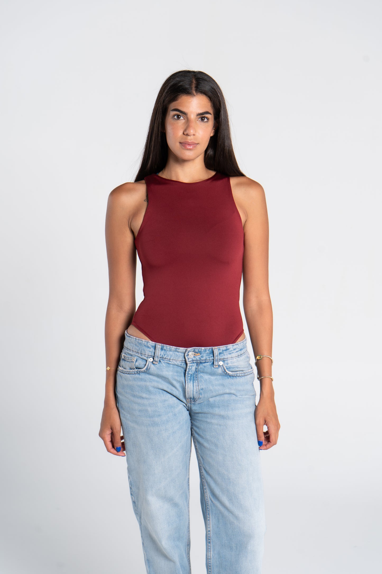 ROUND NECK BODYSUIT