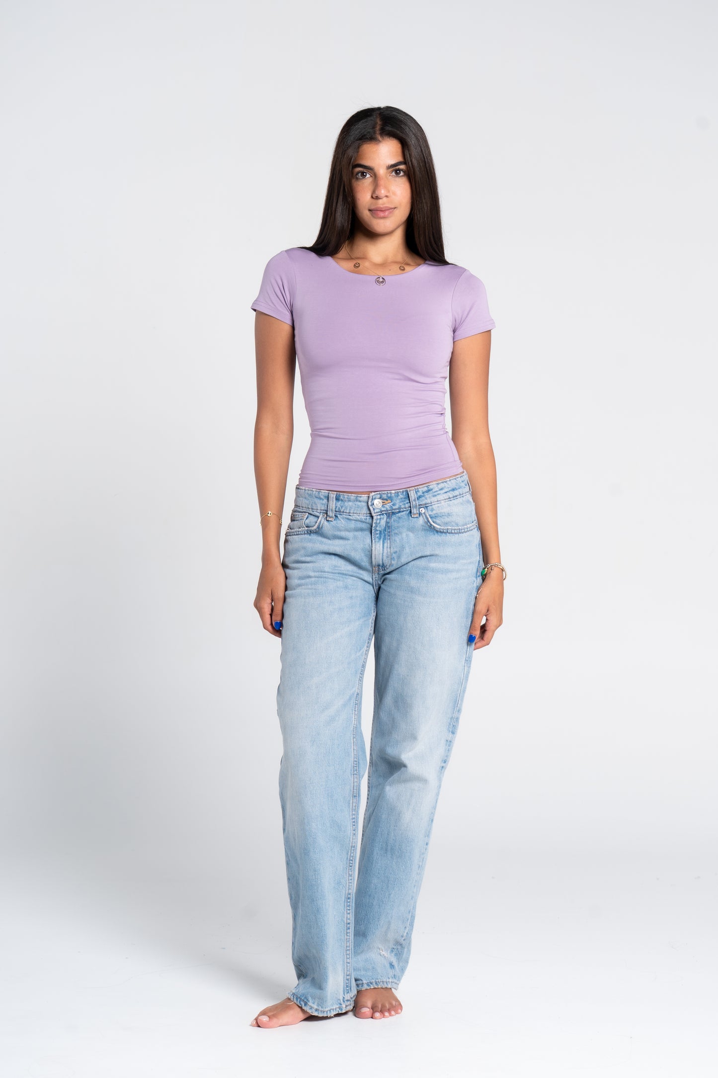 COTTON ROUND NECK SHORT SLEEVE