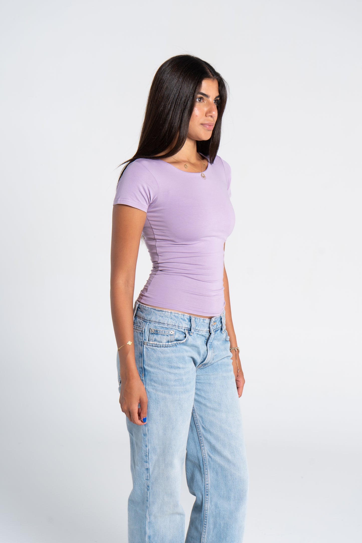 COTTON ROUND NECK SHORT SLEEVE