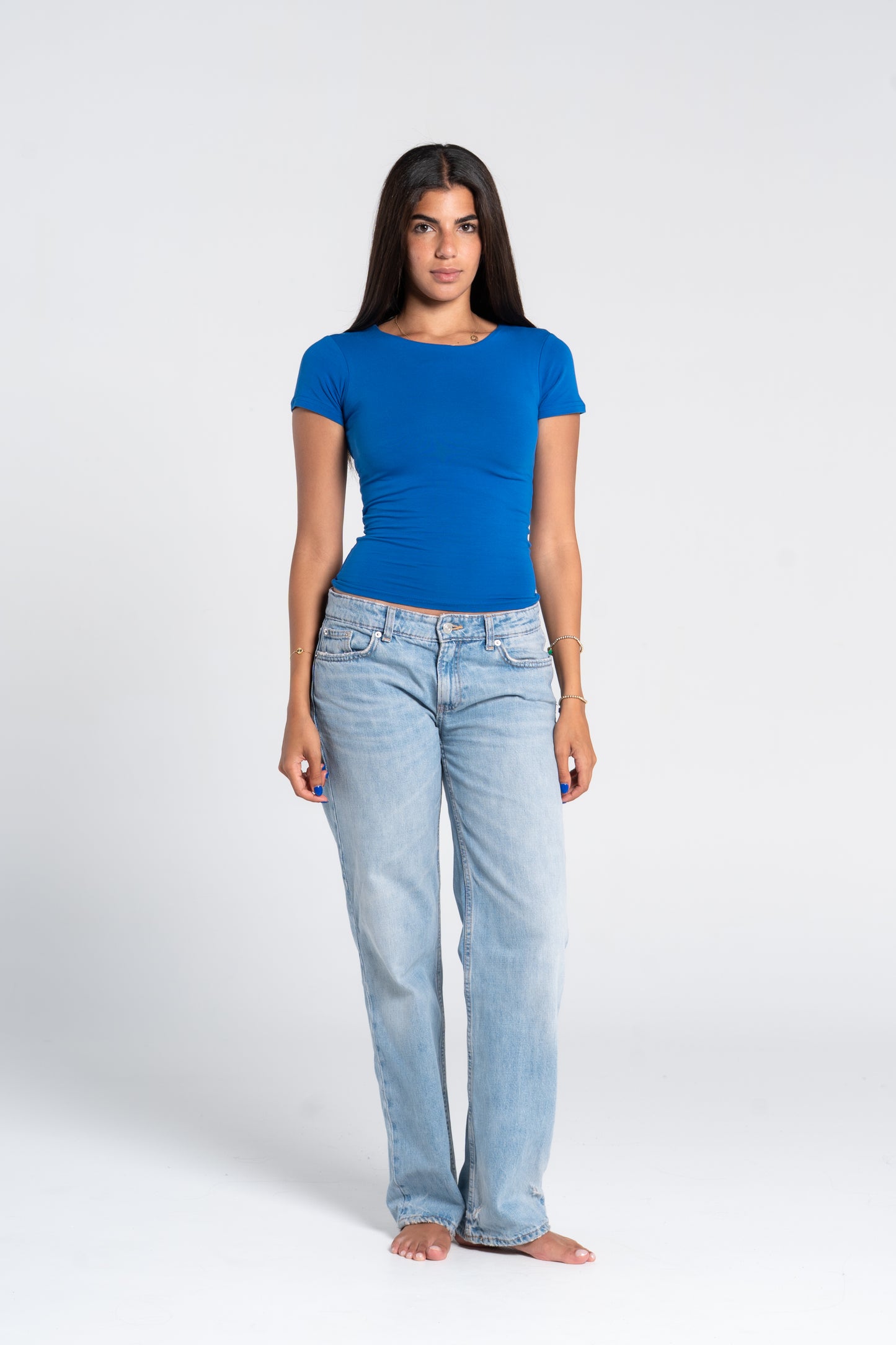 COTTON ROUND NECK SHORT SLEEVE