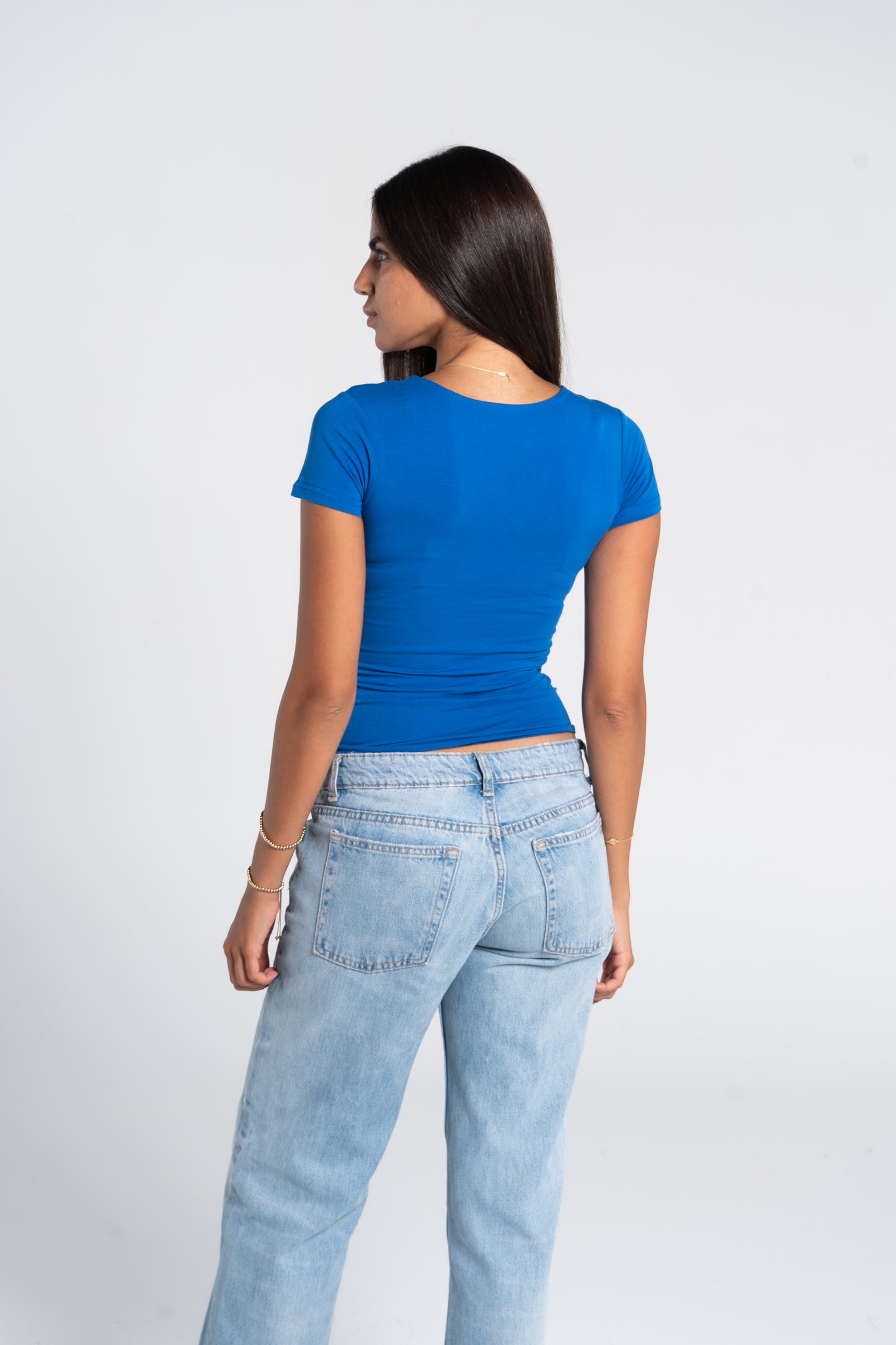 COTTON ROUND NECK SHORT SLEEVE