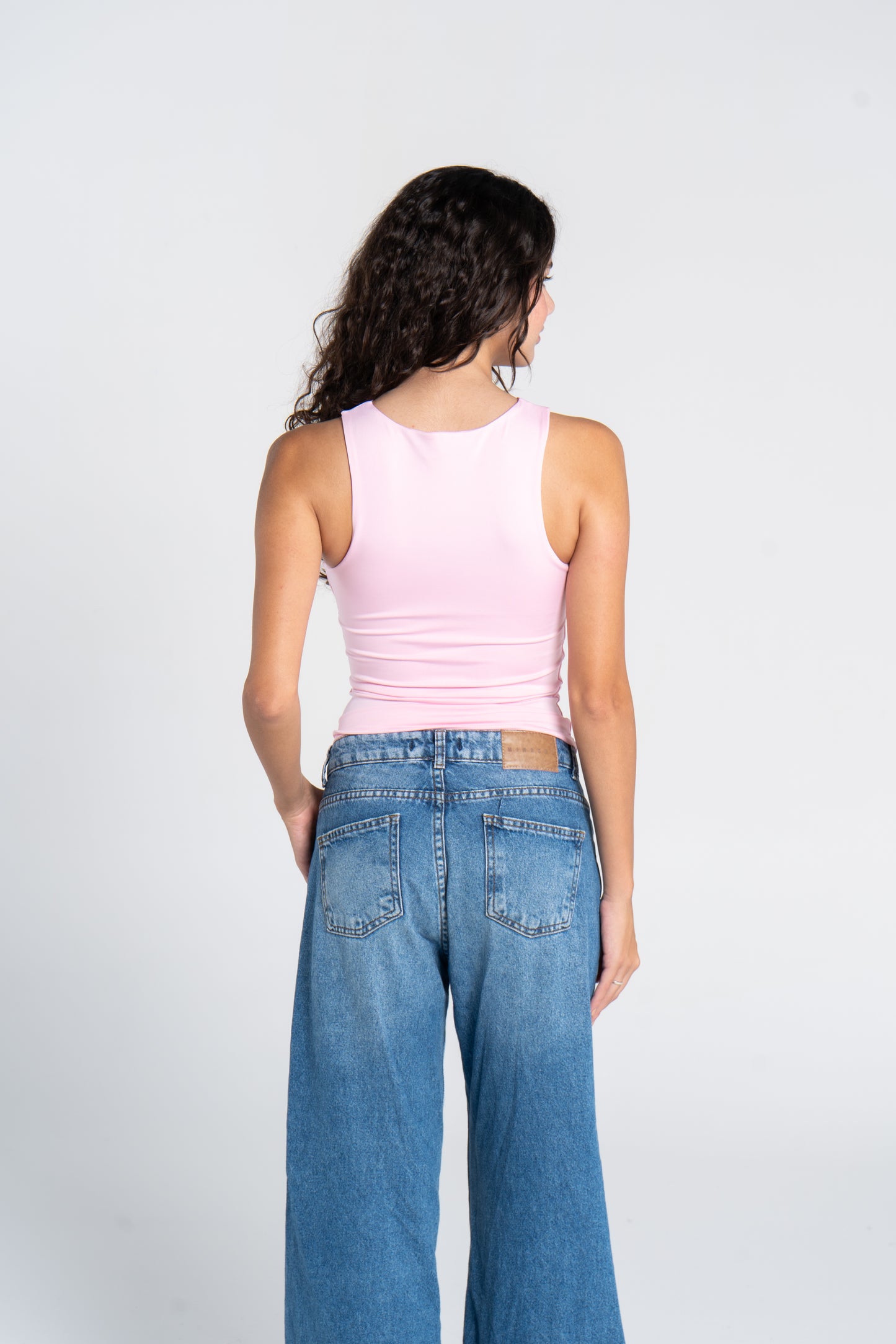 ROUND NECK TANK TOP
