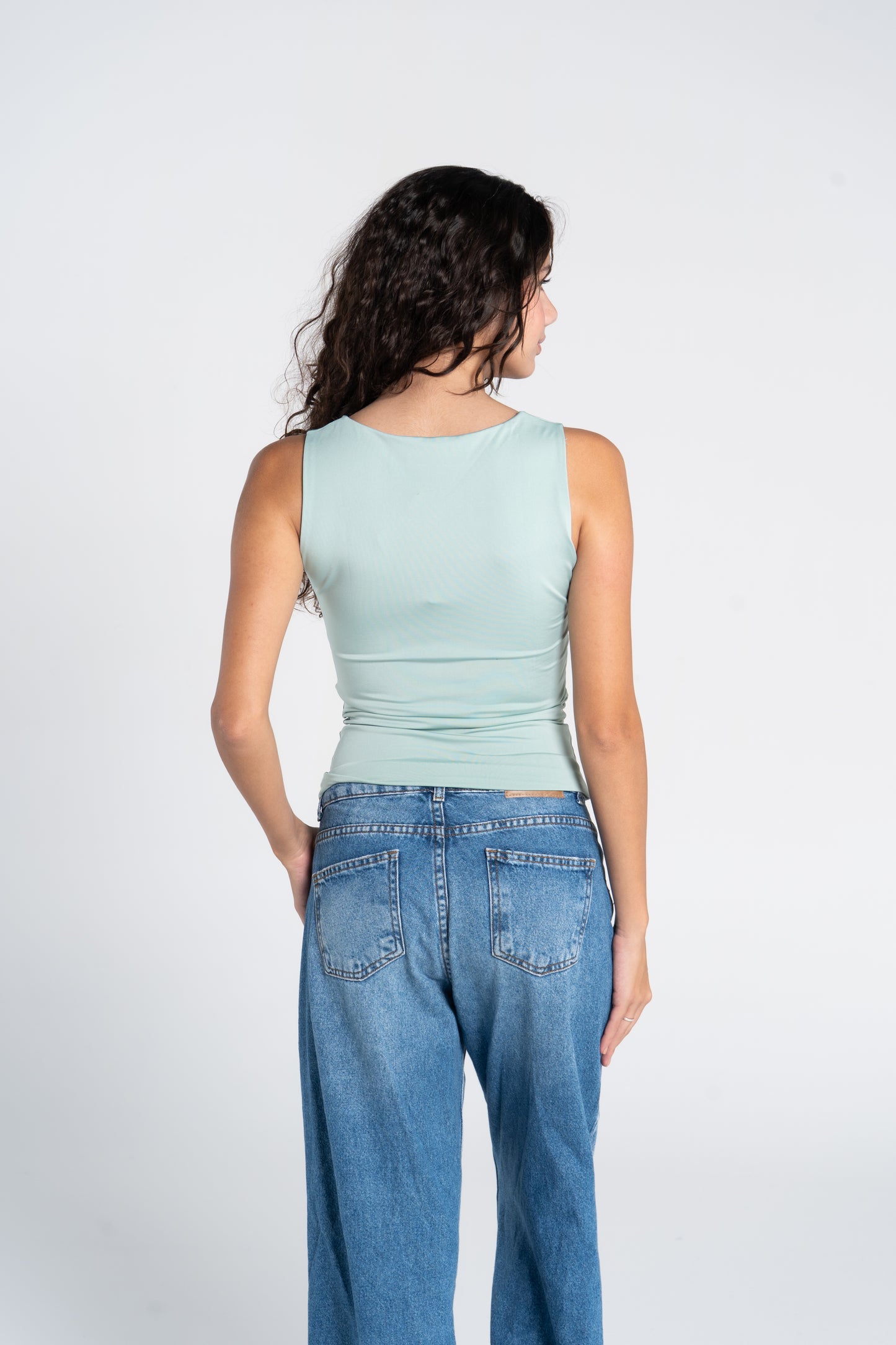 SQUARE NECK TANK TOP