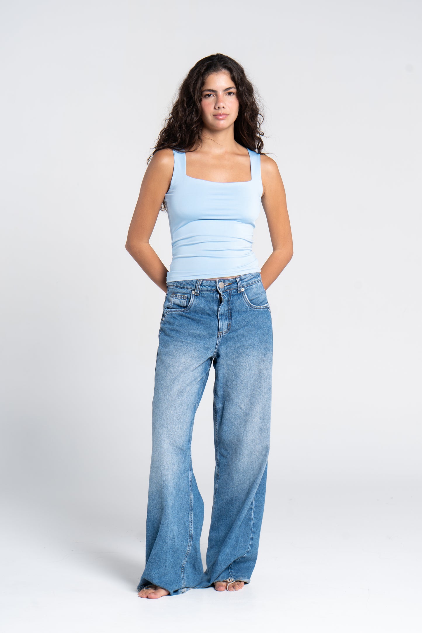 SQUARE NECK TANK TOP