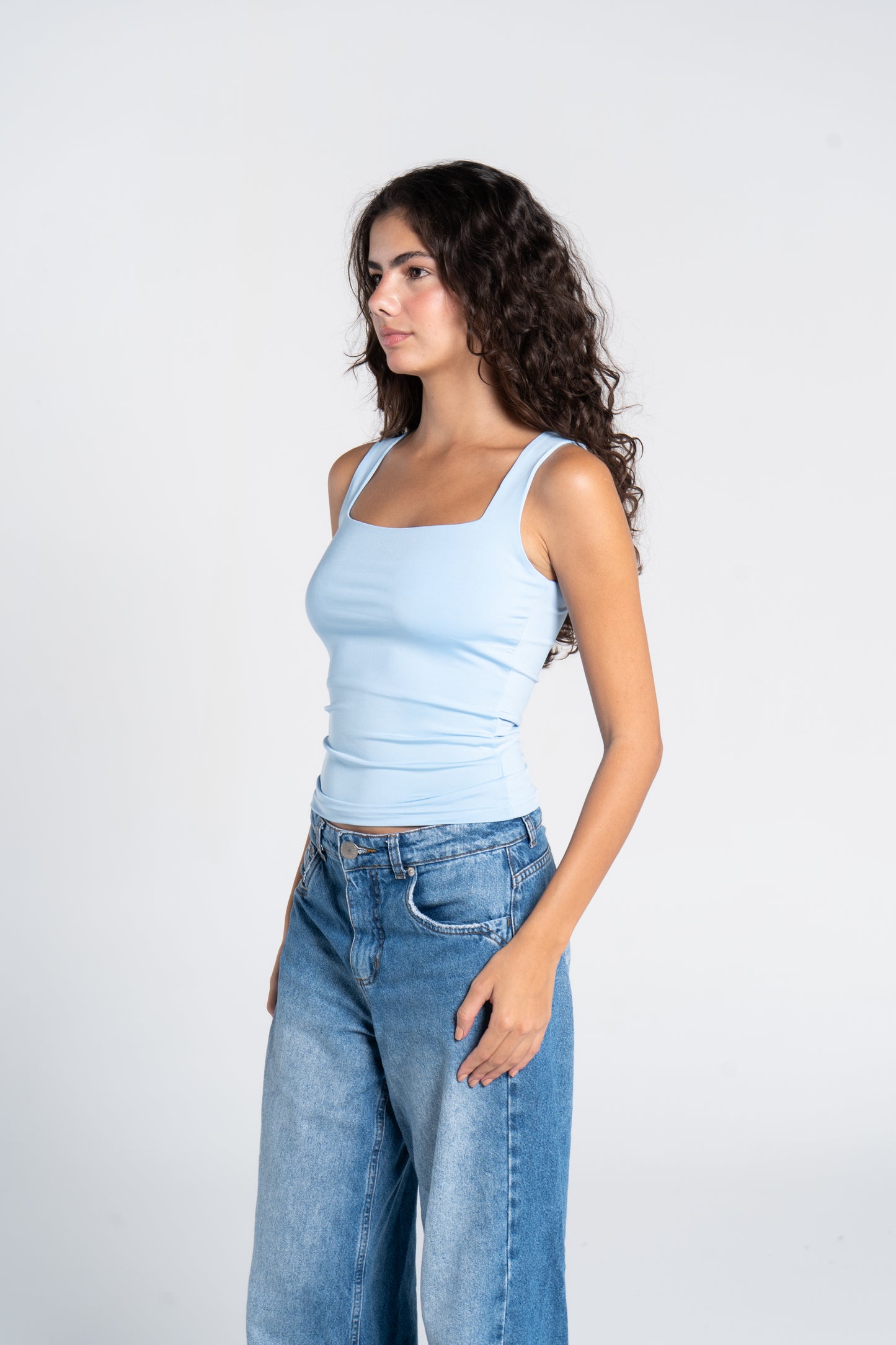 SQUARE NECK TANK TOP
