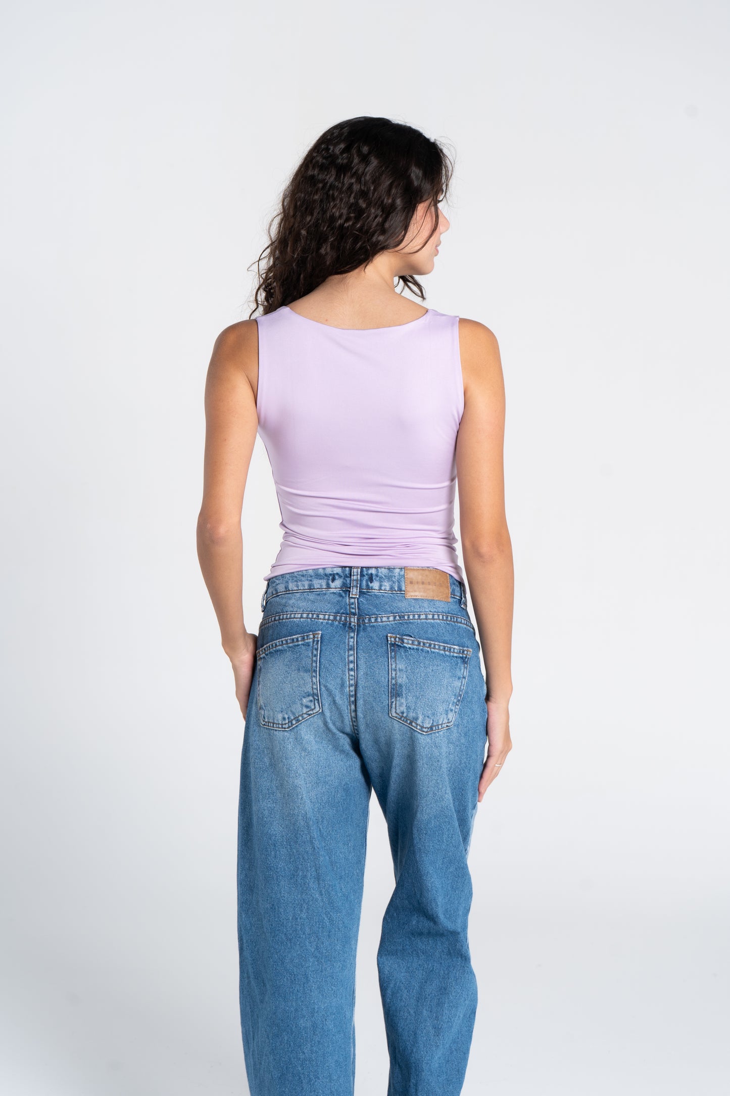 SQUARE NECK TANK TOP