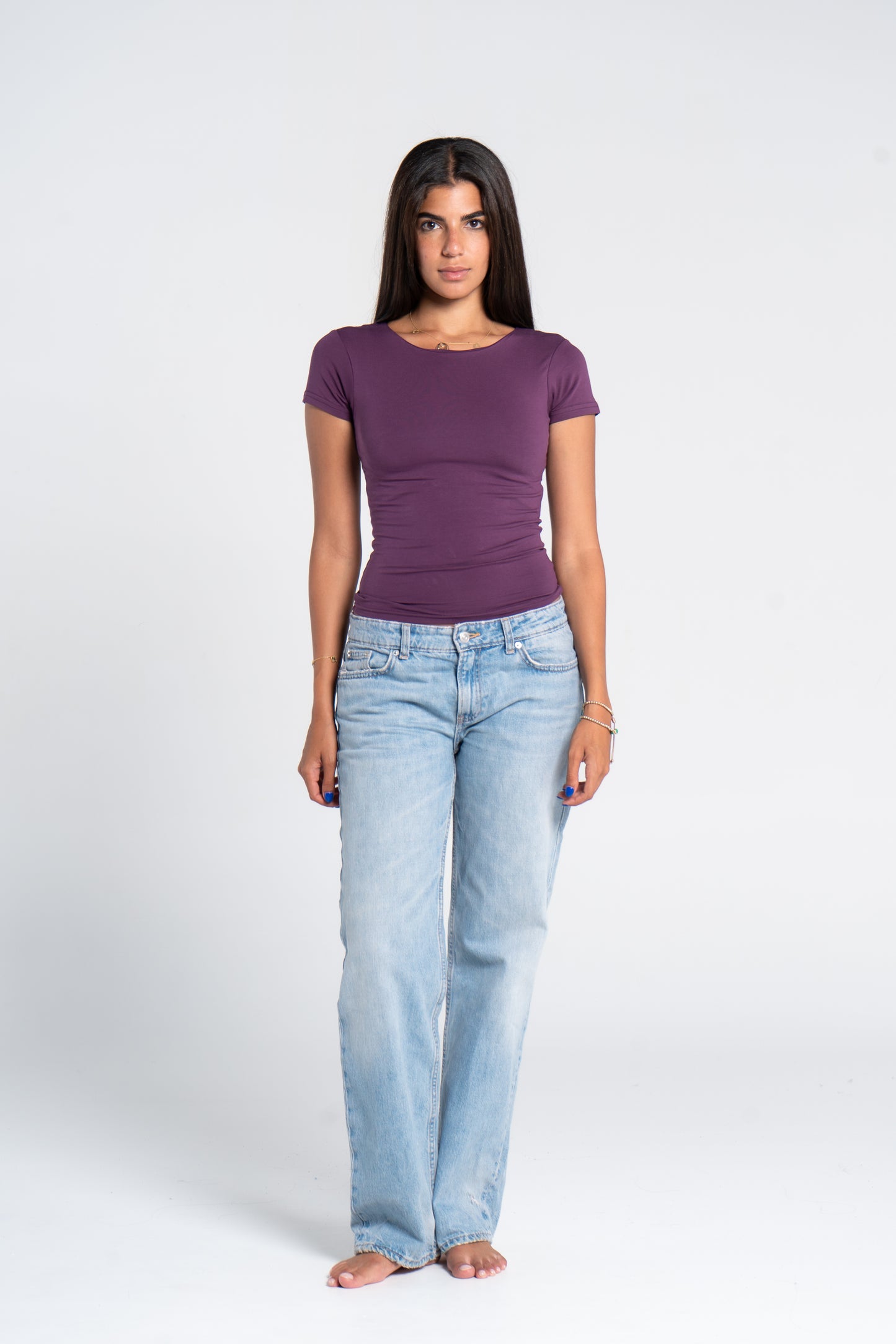COTTON ROUND NECK SHORT SLEEVE