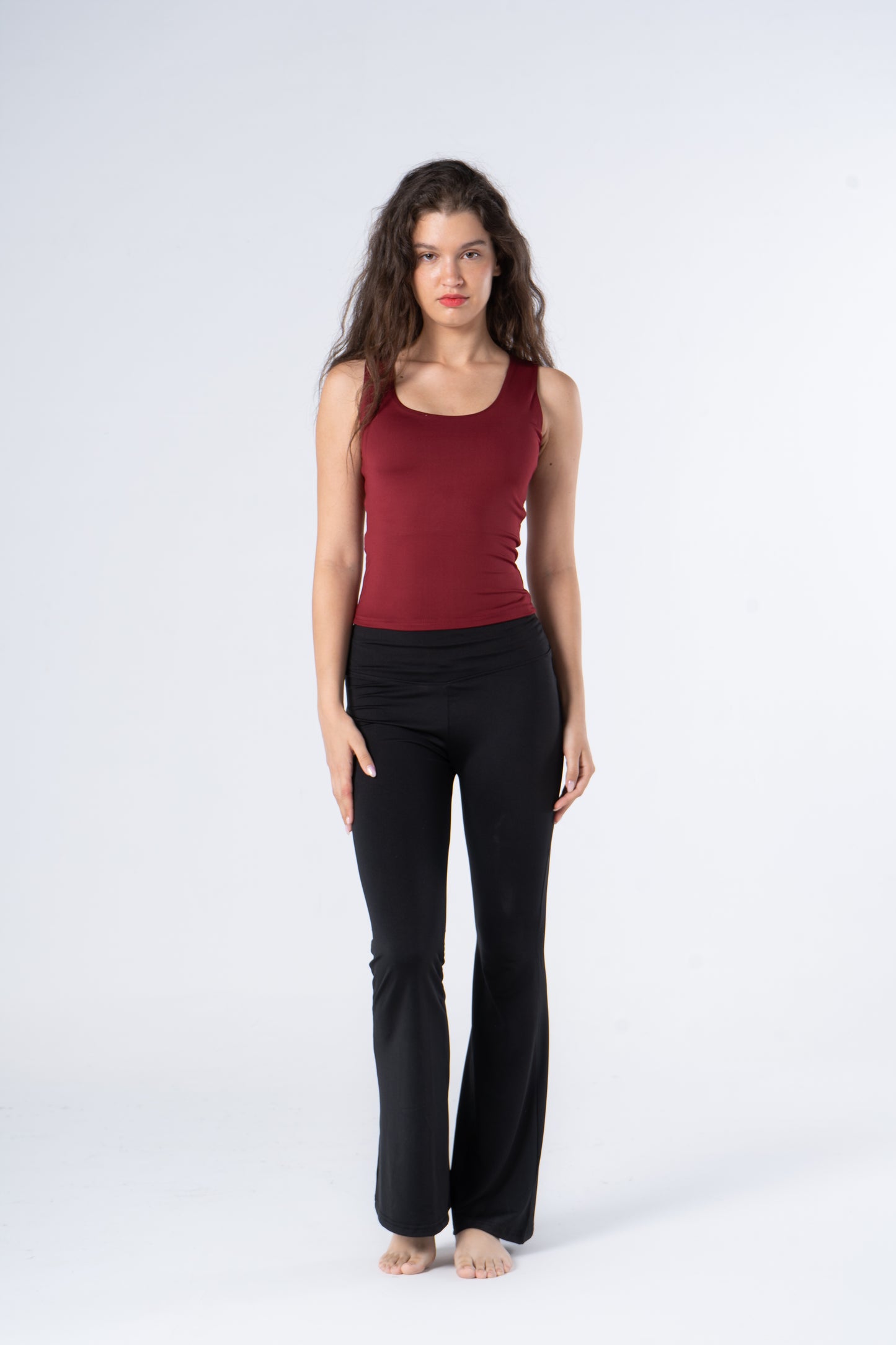 TANK TOP WIDE NECK ( COLORS )