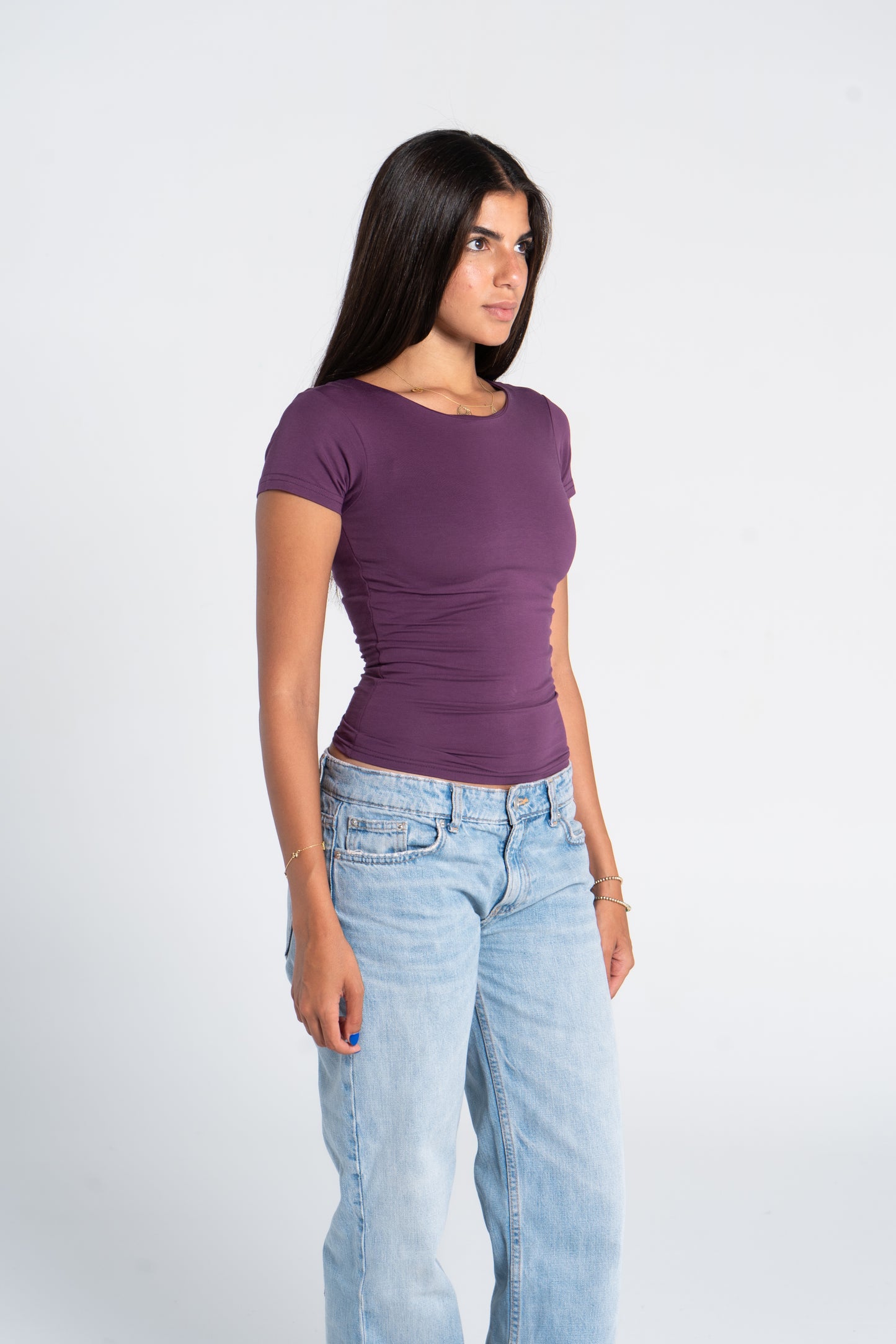 COTTON ROUND NECK SHORT SLEEVE