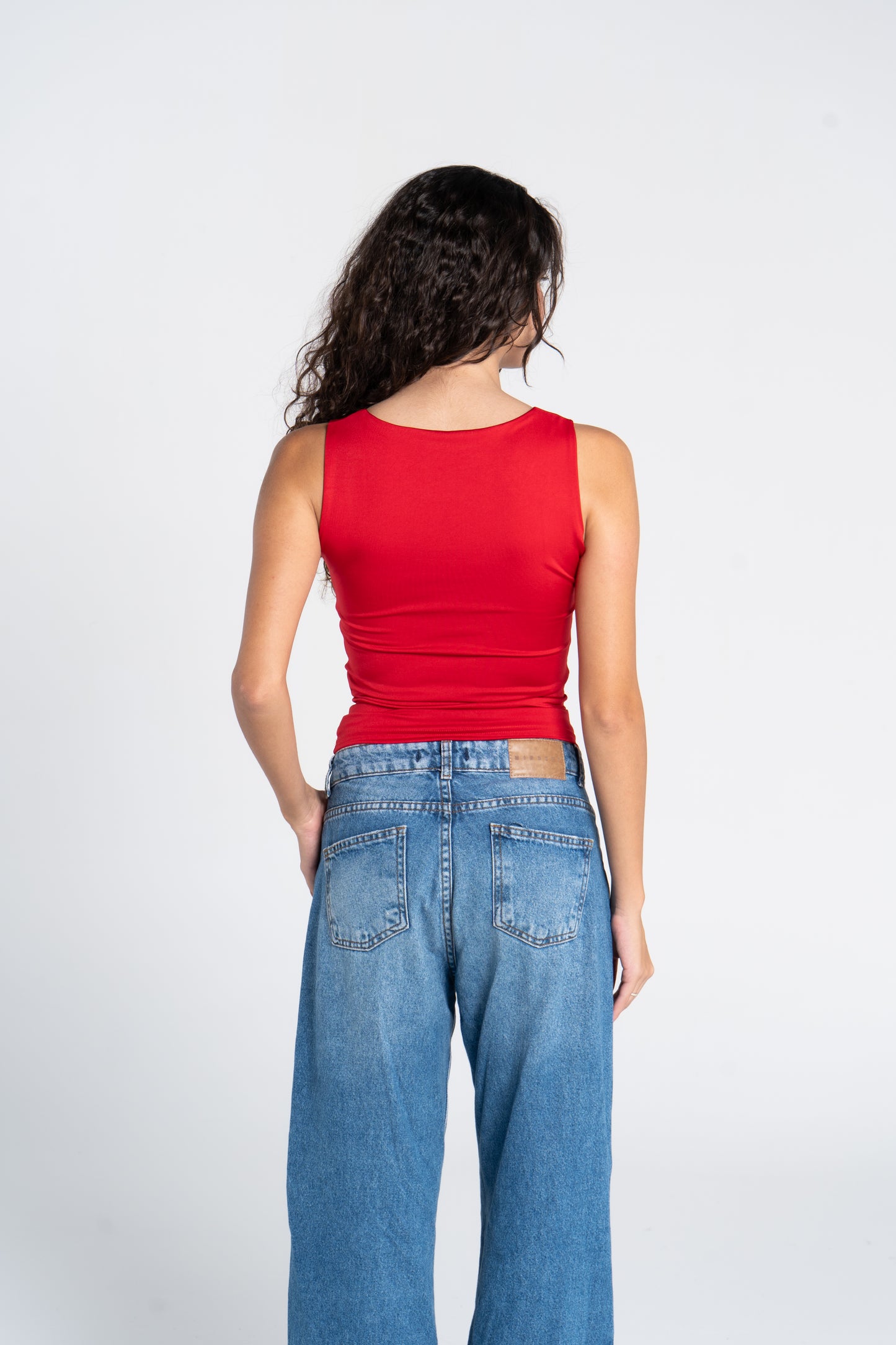 SQUARE NECK TANK TOP