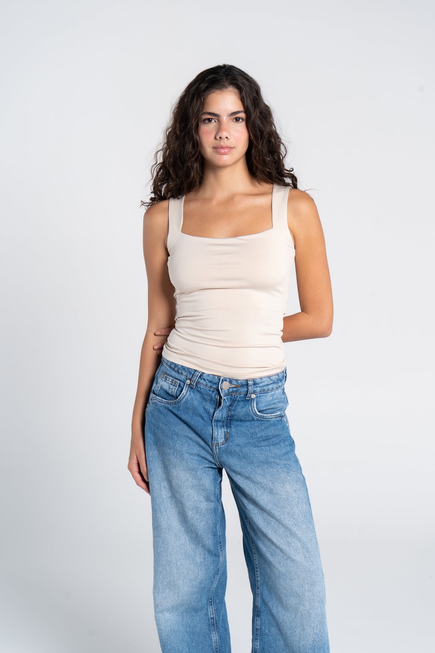 SQUARE NECK TANK TOP